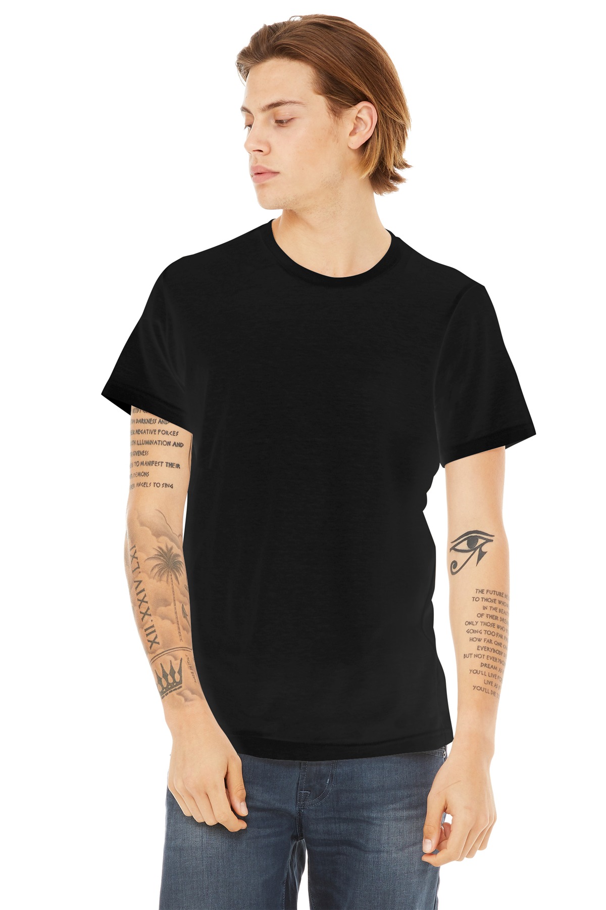 BELLA+CANVAS ® Unisex Poly-Cotton Short Sleeve Tee. BC3650 - Image 2