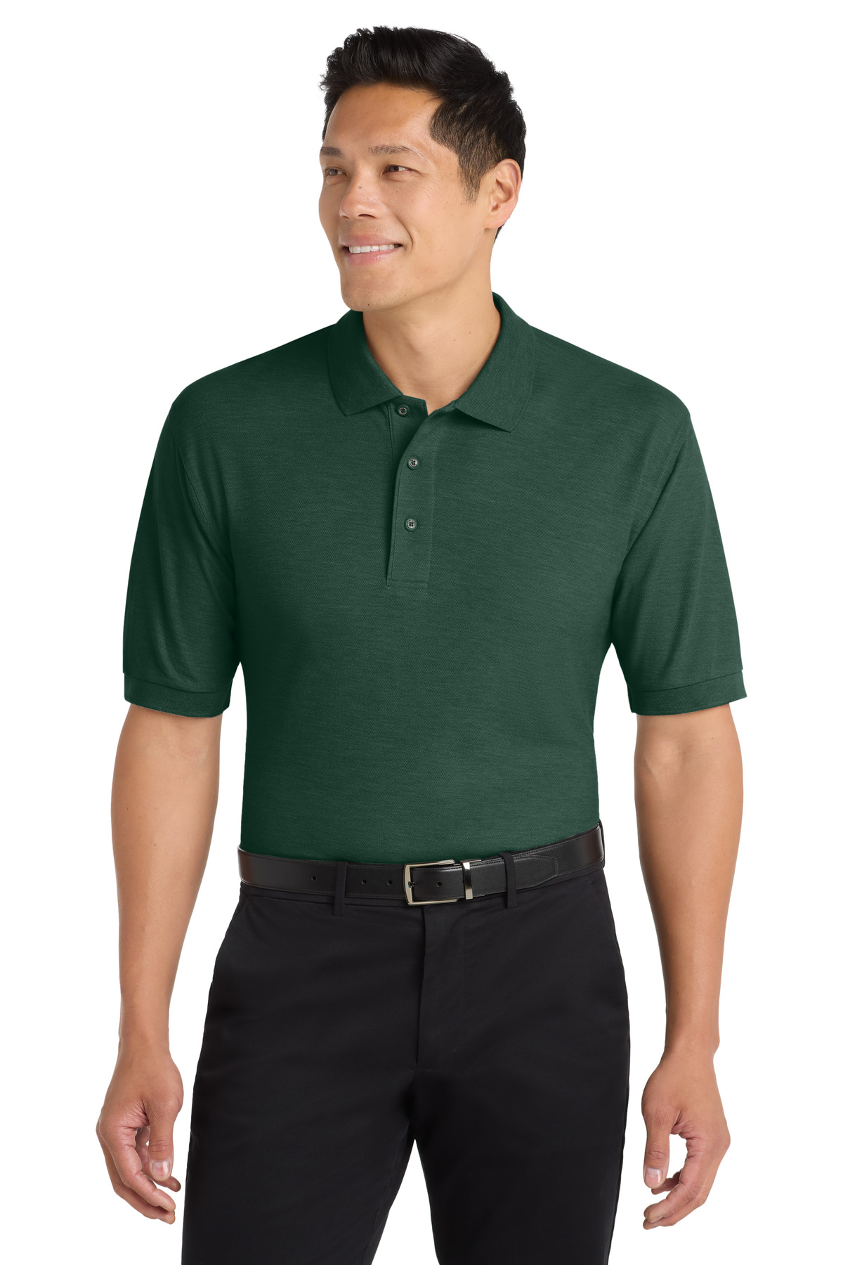 Port Authority ®  Extended Size Silk Touch™ Polo K500ES - Front Model