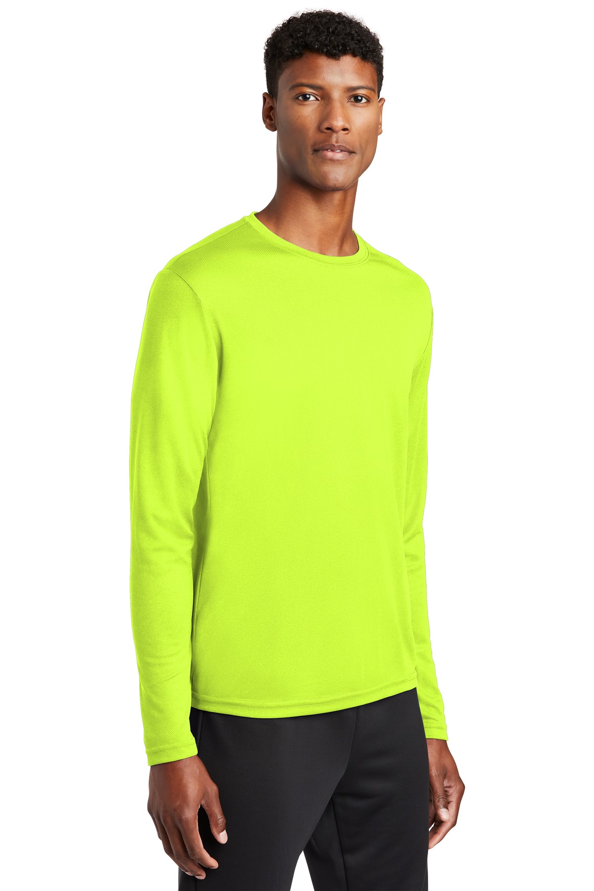 Sport-Tek PosiCharge RacerMesh Long Sleeve Tee. ST340LS
