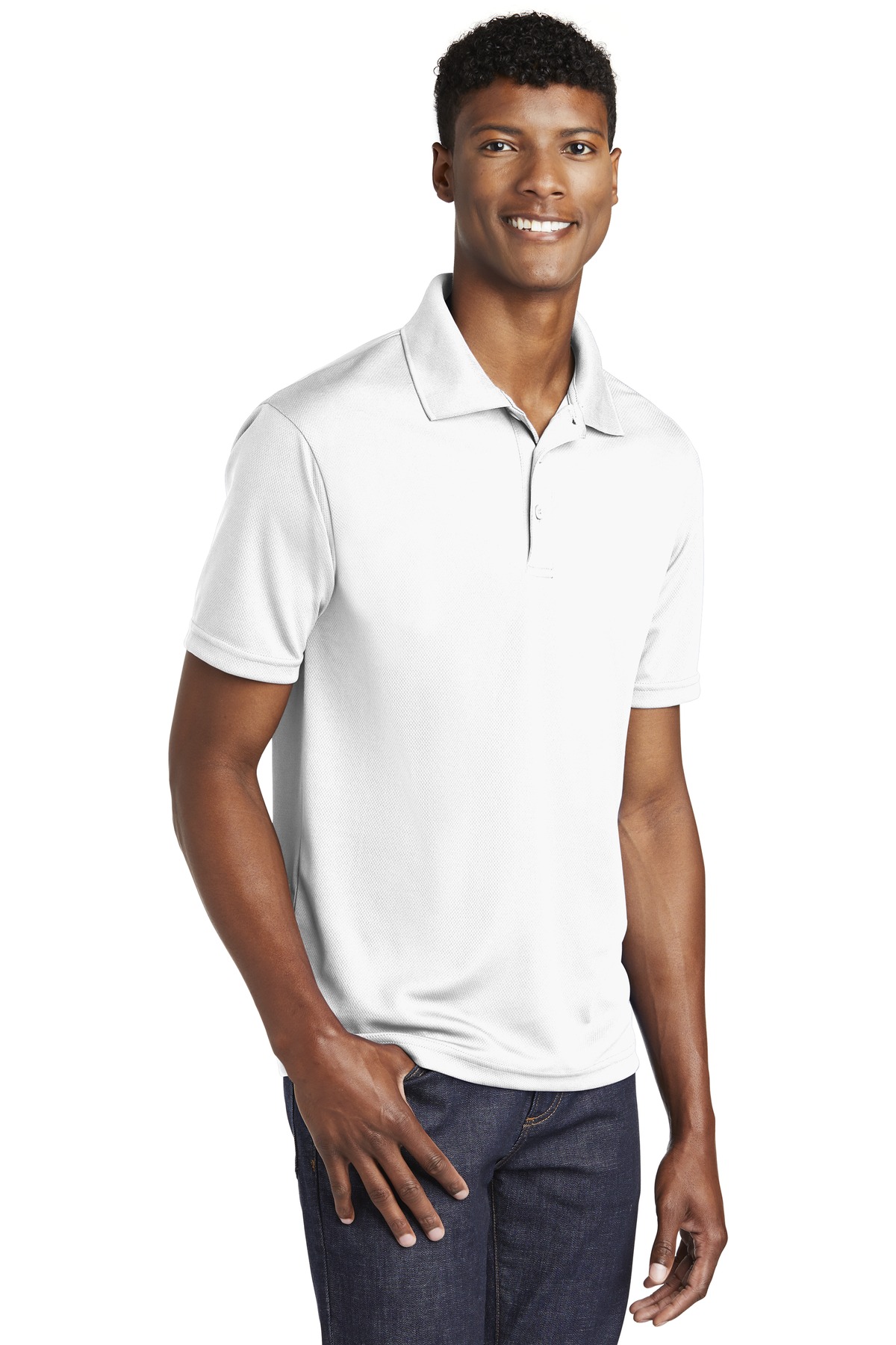 Sport-Tek PosiCharge RacerMesh Polo. ST640