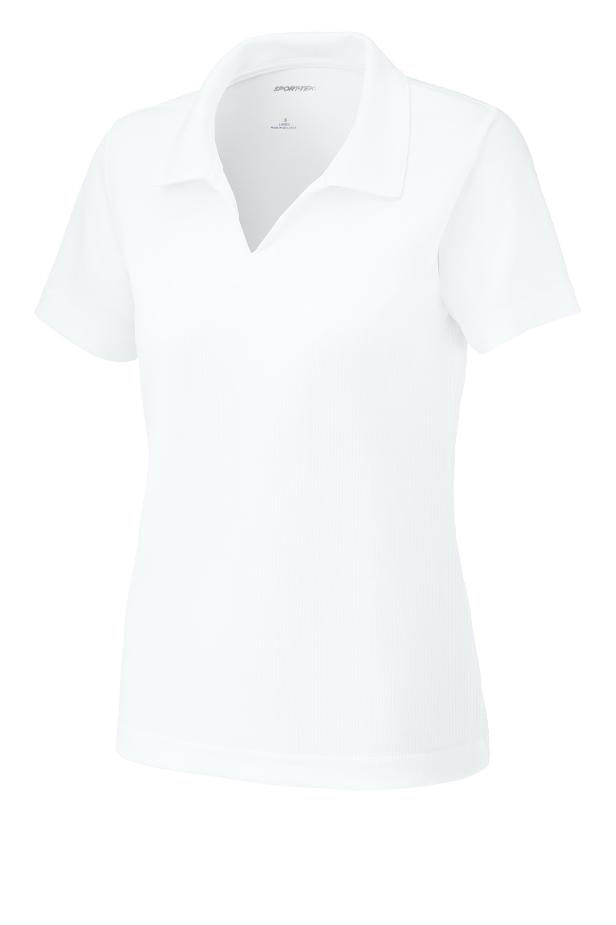 Sport-Tek Women's Dri-Mesh V-Neck Polo. L469