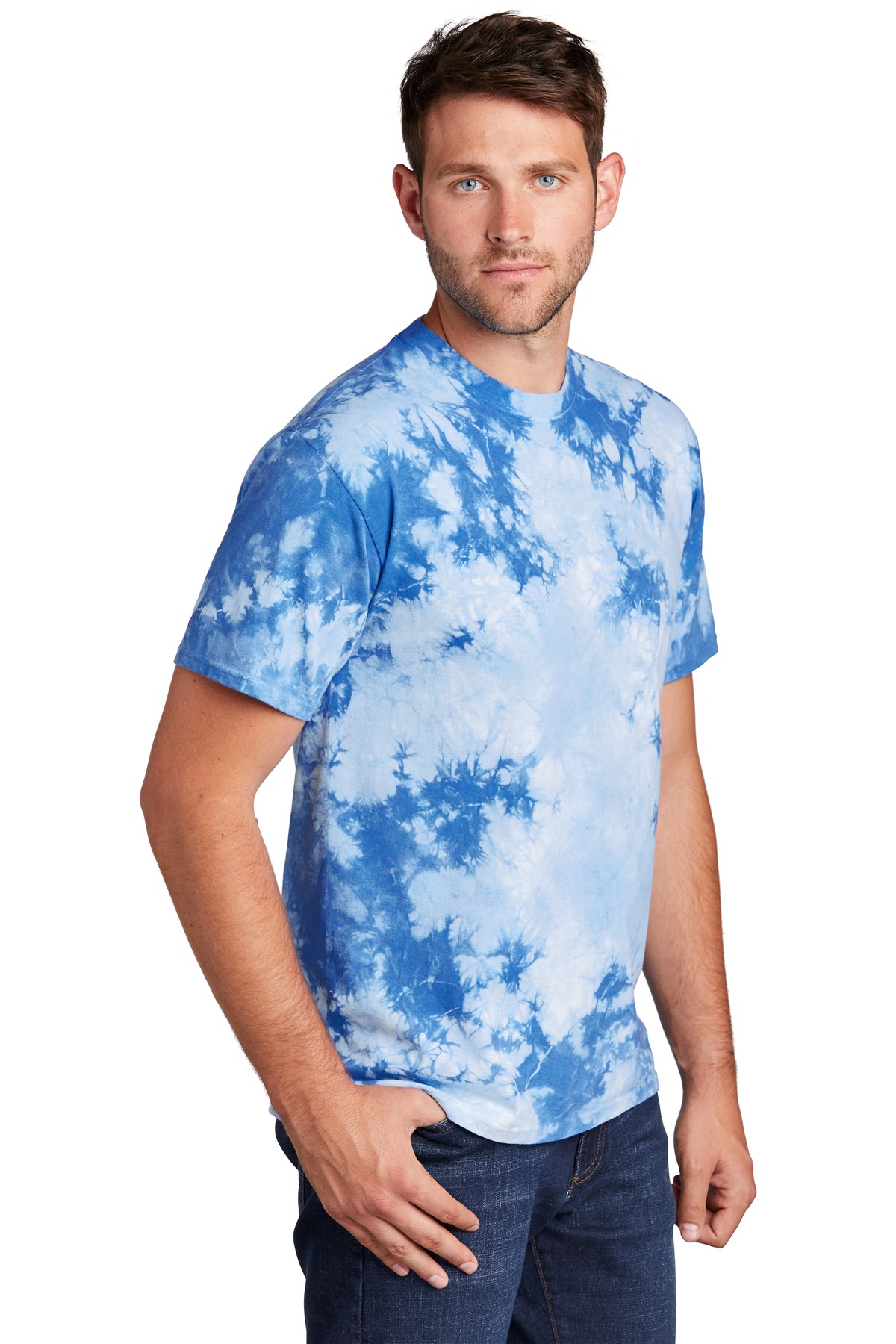 Port & Co Crystal Tie-Dye Tee PC145