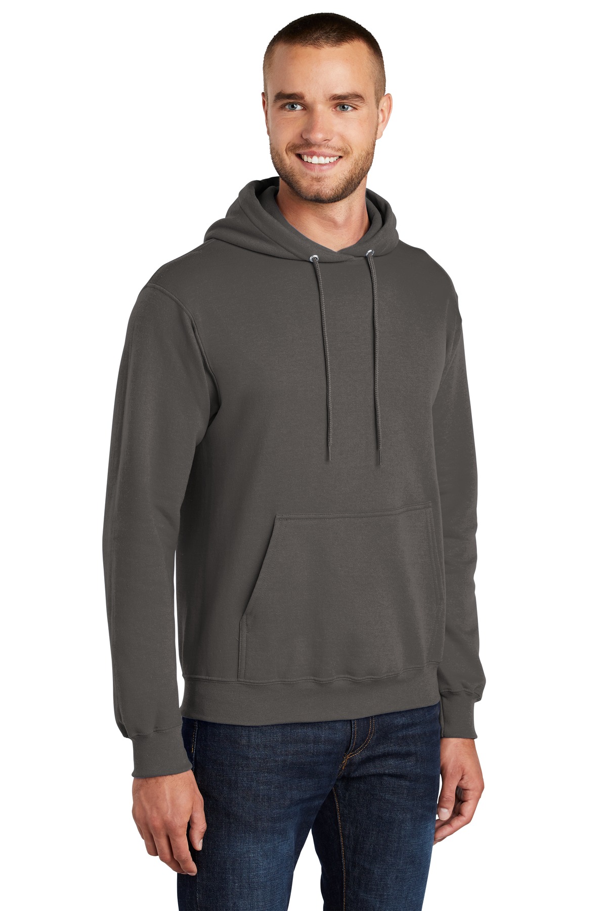 Port & Co Tall Core Fleece Pullover Hooded Sweatshirt PC78HT