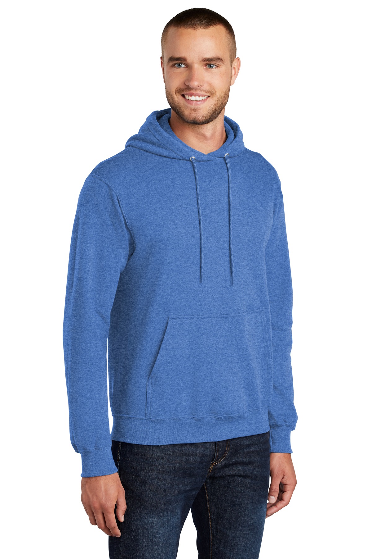 Port & Co Core Fleece Pullover Hooded Sweatshirt. PC78H