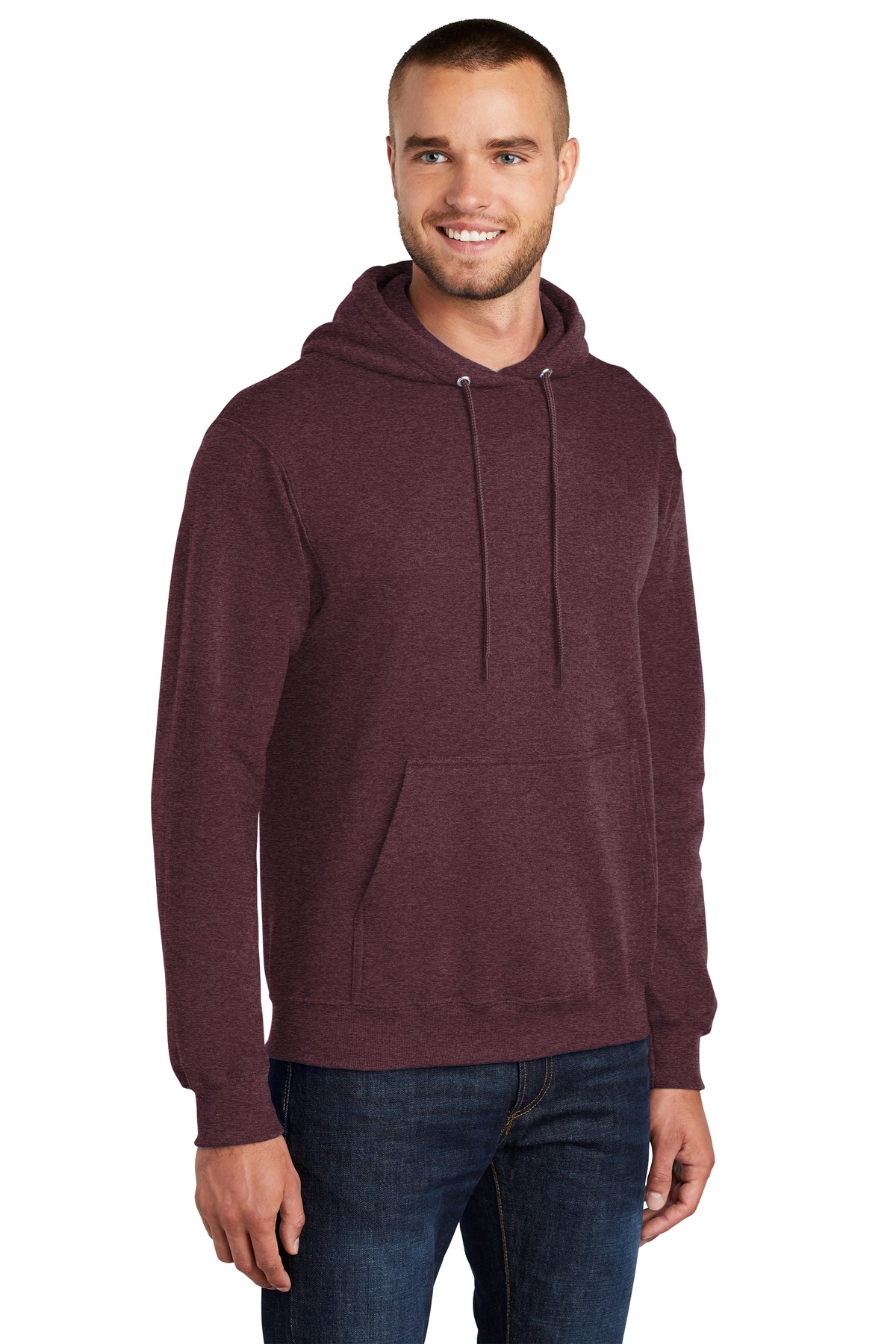 Port & Co Core Fleece Pullover Hooded Sweatshirt. PC78H
