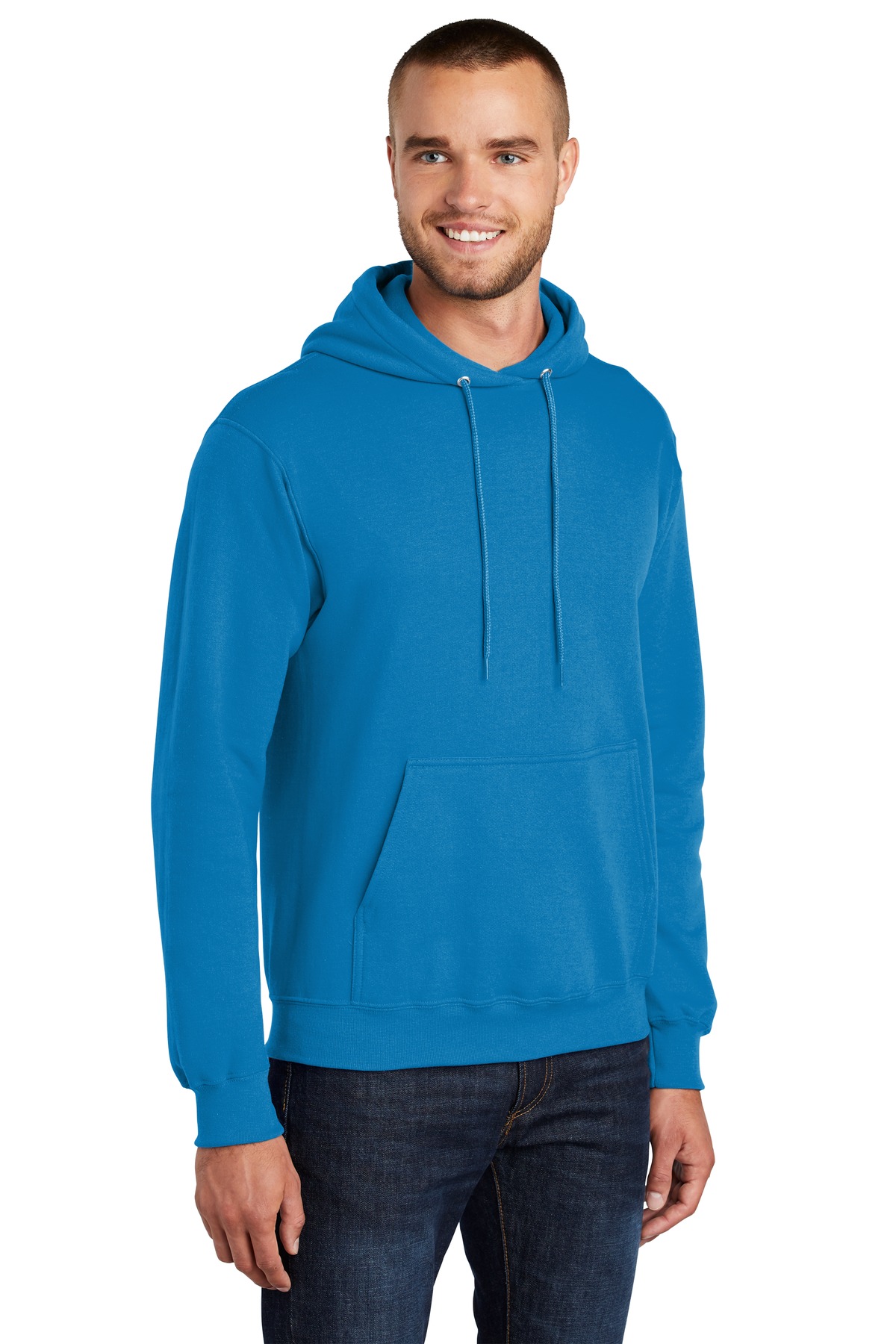 Port & Co Core Fleece Pullover Hooded Sweatshirt. PC78H
