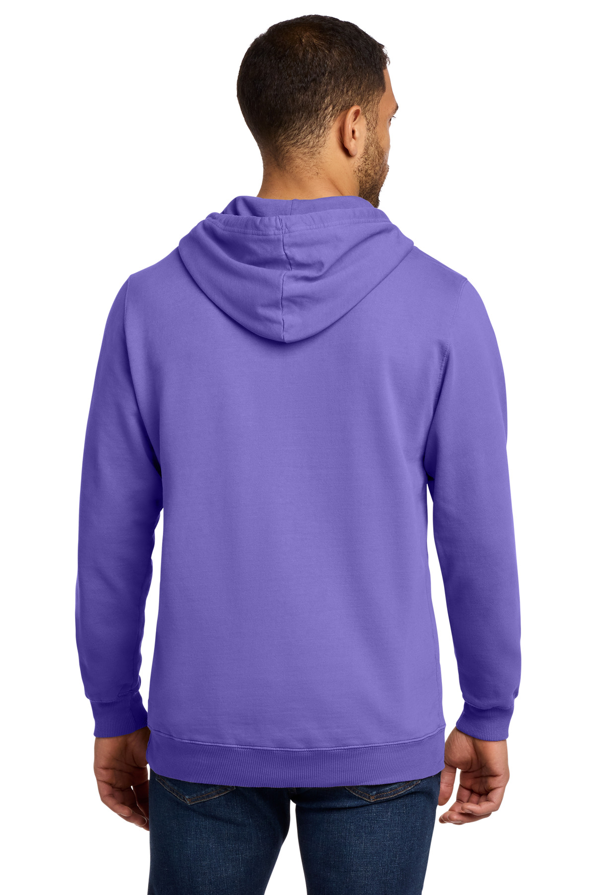 Port & Co Beach Wash Garment-Dyed Pullover Hooded Sweatshirt. PC098H