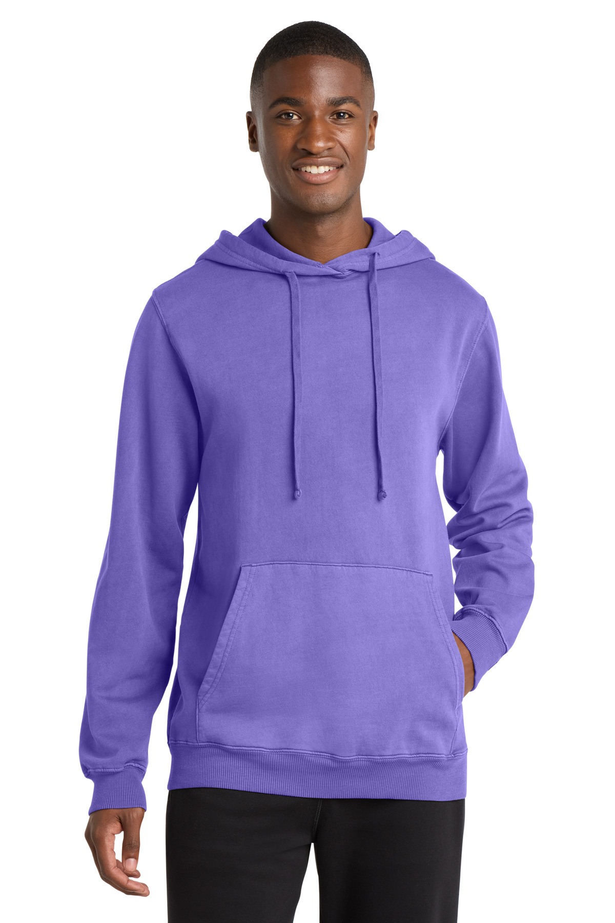 Port & Co Beach Wash Garment-Dyed Pullover Hooded Sweatshirt-Port & Co