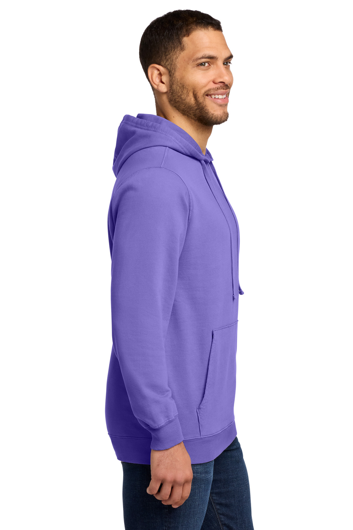 Port & Co Beach Wash Garment-Dyed Pullover Hooded Sweatshirt. PC098H