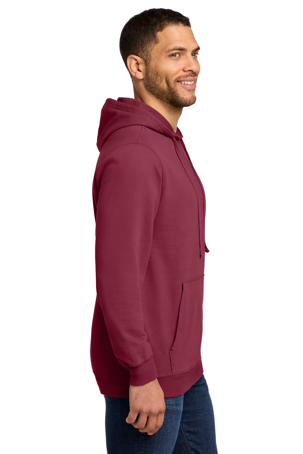 Port & Co Beach Wash Garment-Dyed Pullover Hooded Sweatshirt. PC098H