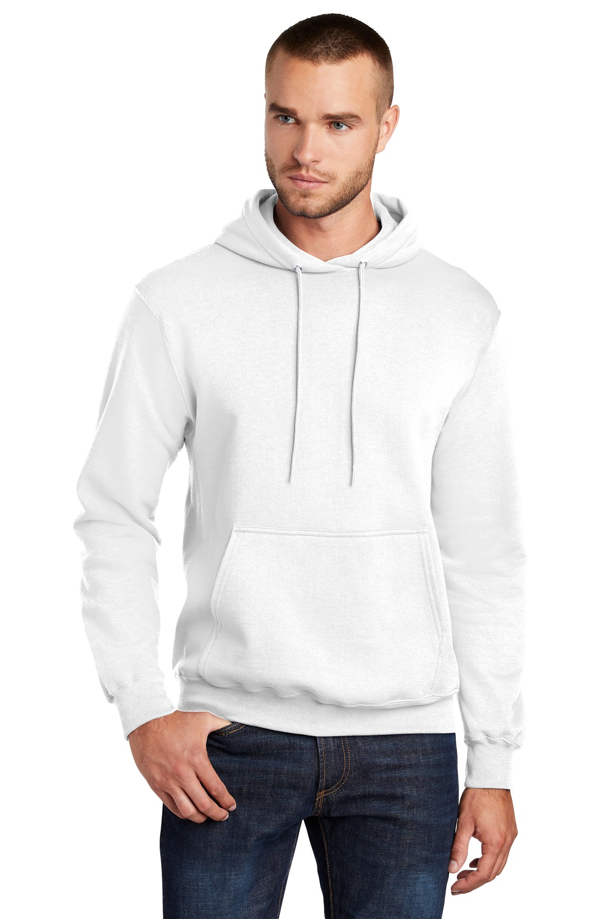Port & Company Tall Core Fleece Pullover Hooded Sweatshirt-