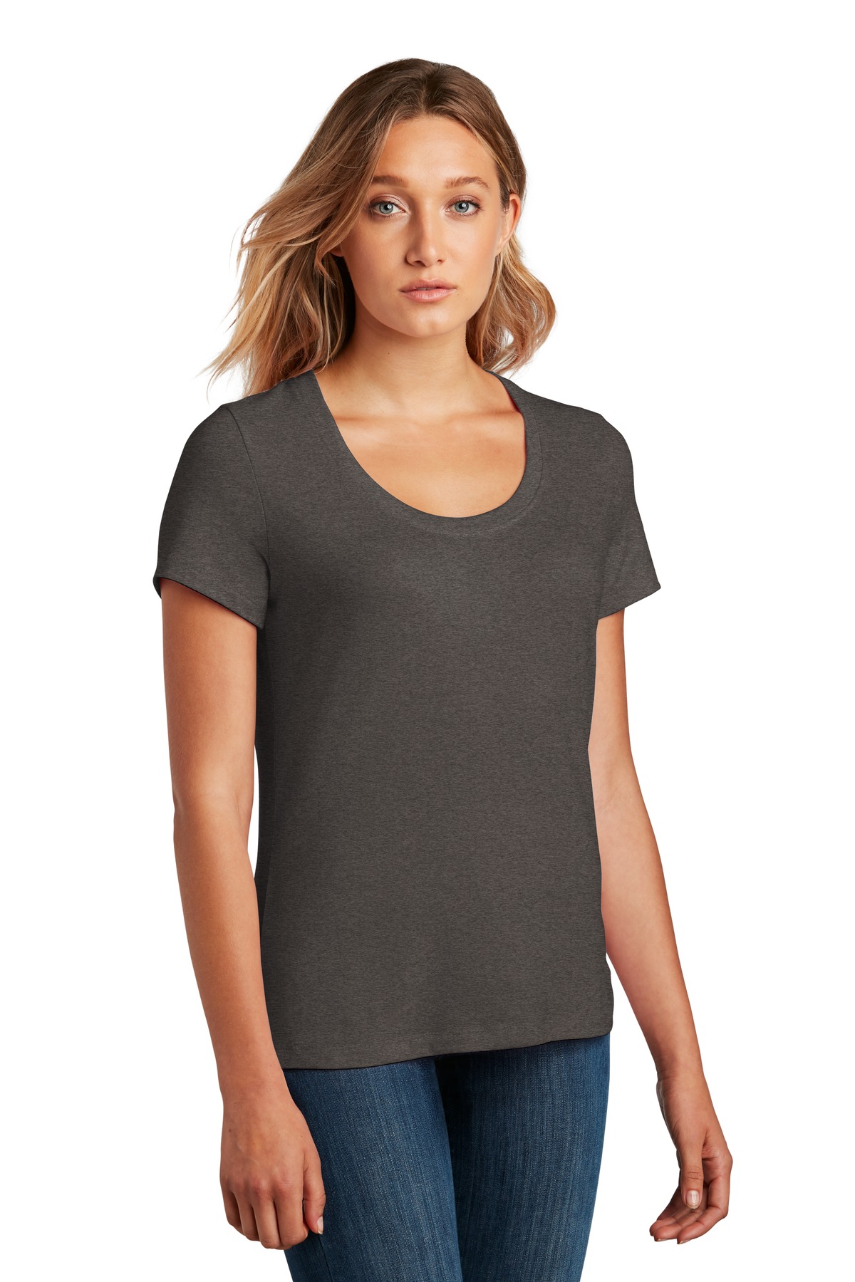 District Women's Flex Scoop Neck Tee DT7501