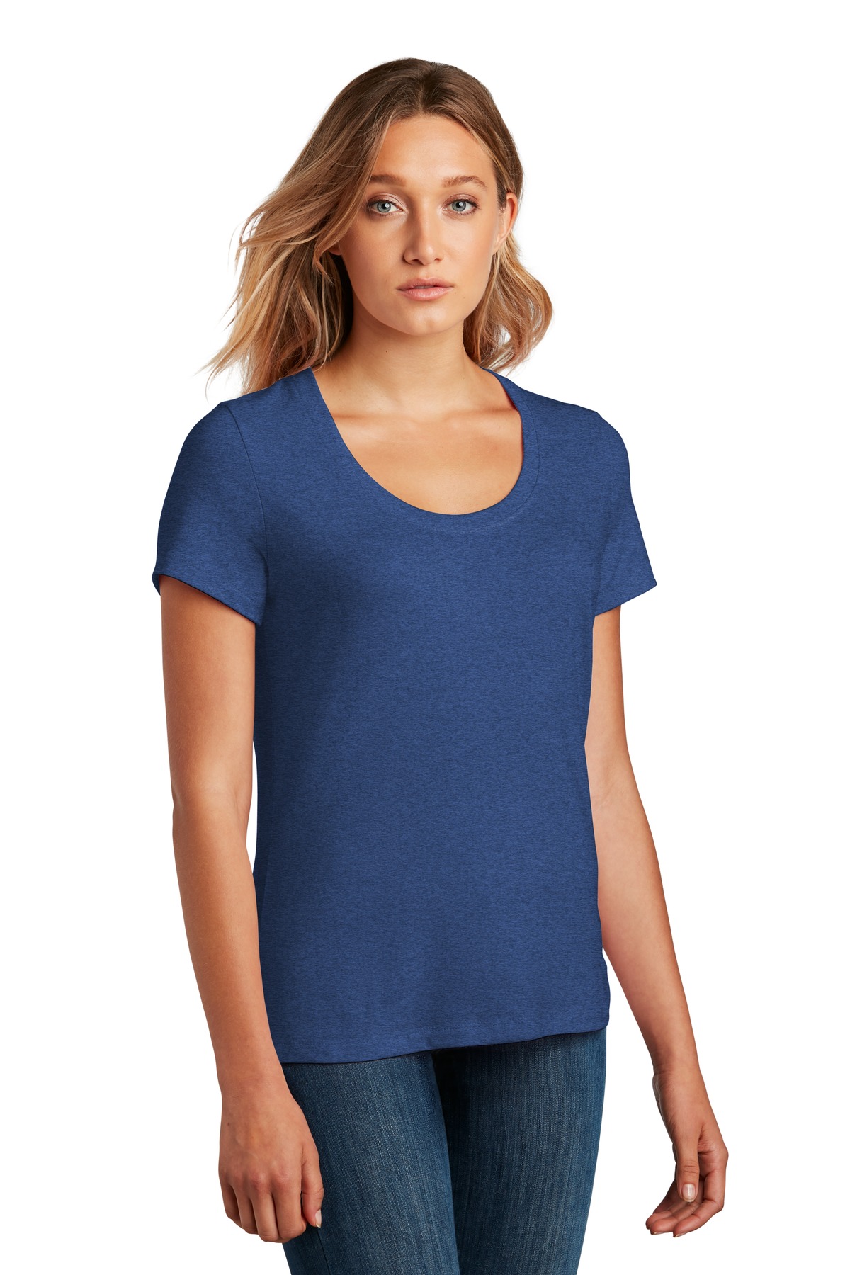 District Women's Flex Scoop Neck Tee DT7501