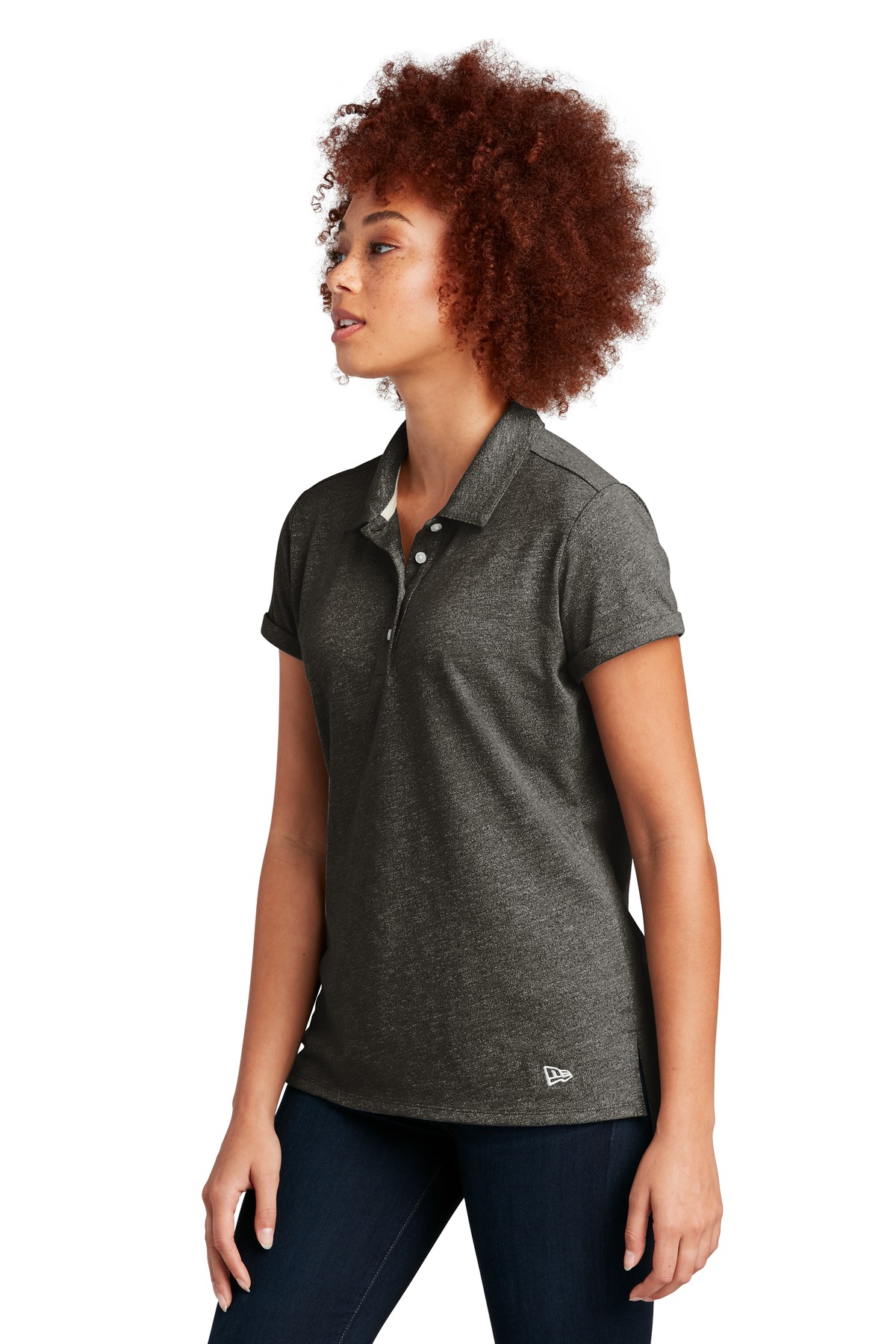 New Era Women's Slub Twist Polo LNEA301