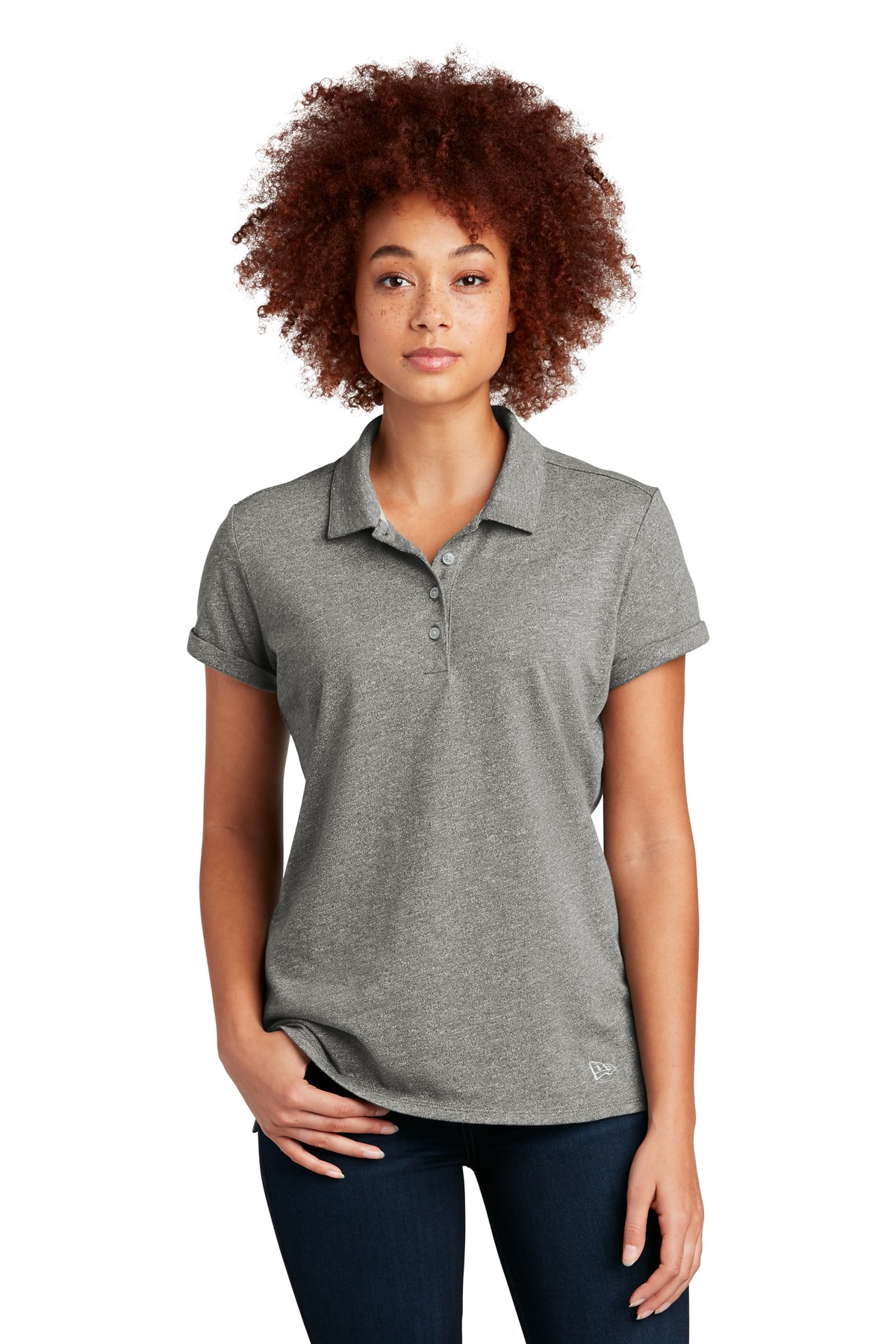 New Era Ladies Slub Twist Polo LNEA301