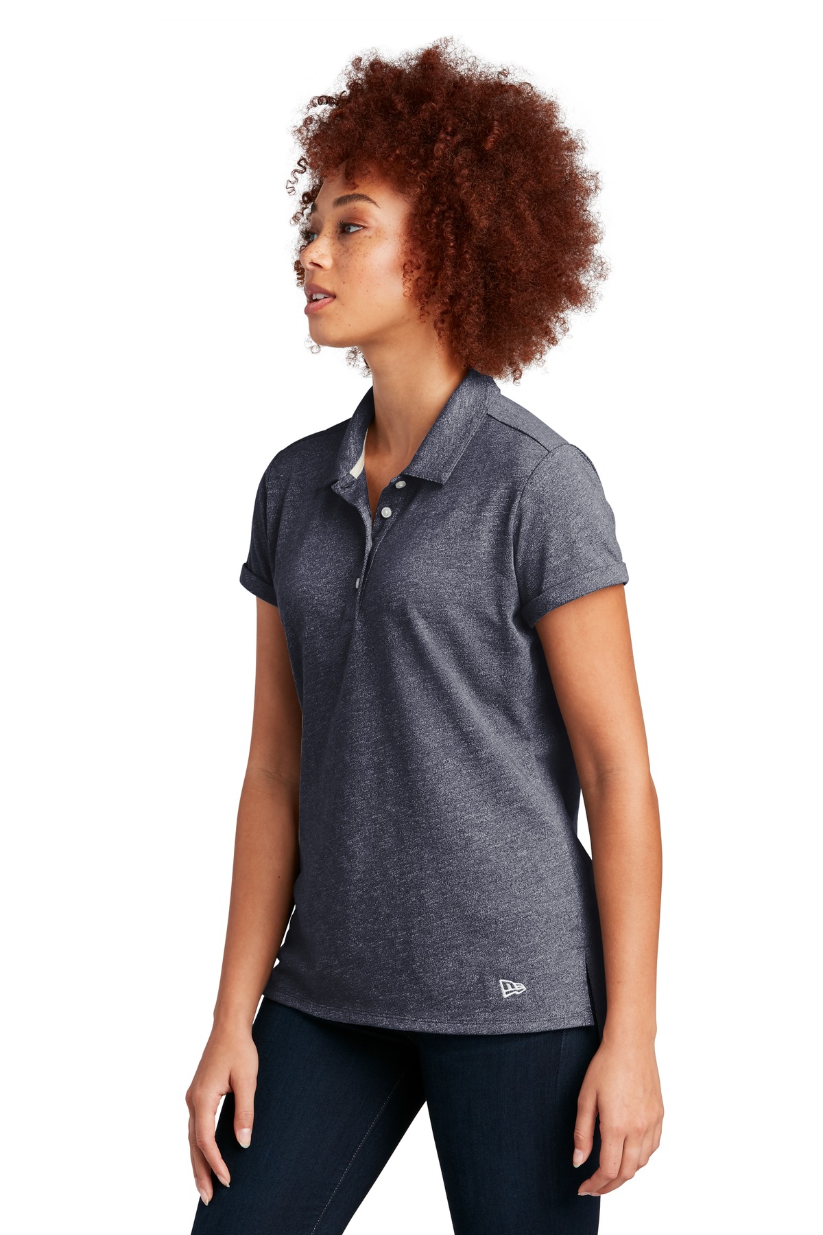 New Era Women's Slub Twist Polo LNEA301