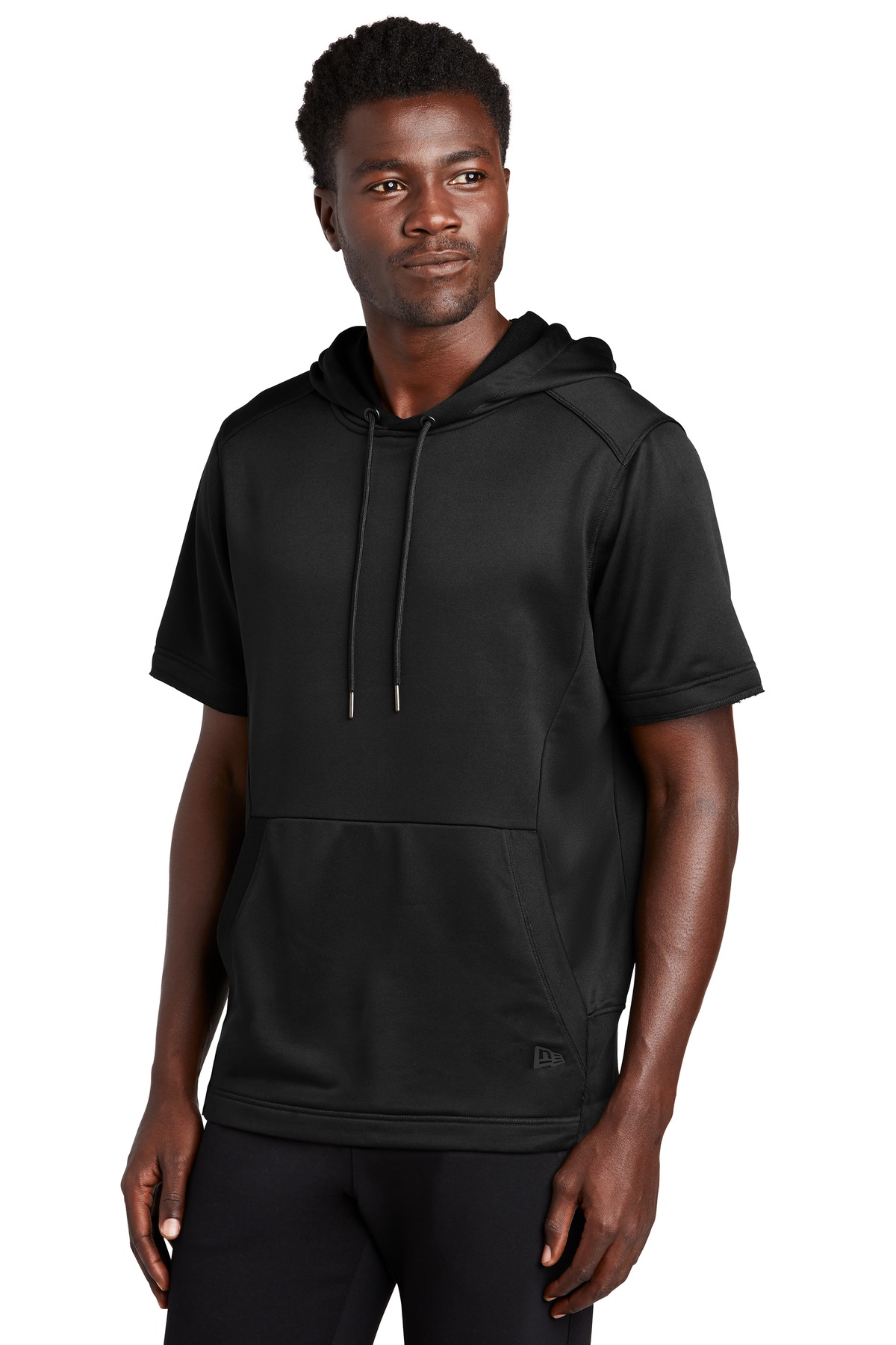 New Era Performance Terry Short Sleeve Hoodie NEA533