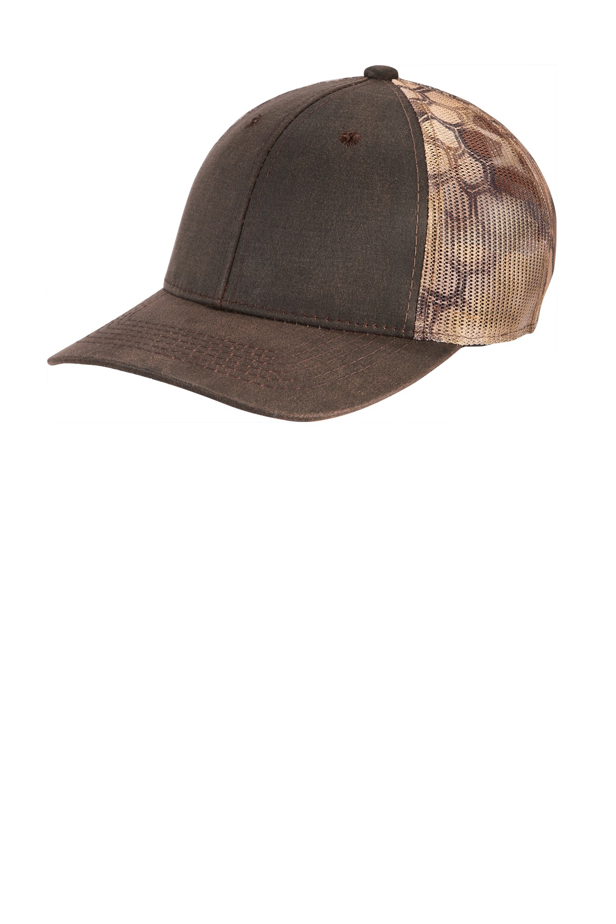 Port Authority ® Pigment Print Camouflage Mesh Back Cap C891 - Image 2