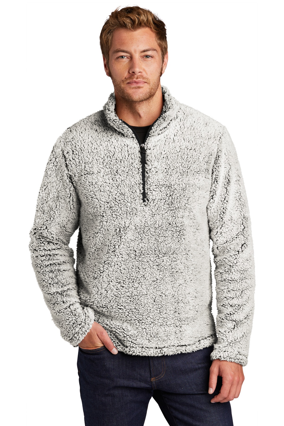 Port Authority ® Cozy 1/4-Zip Fleece F130 - Image 2