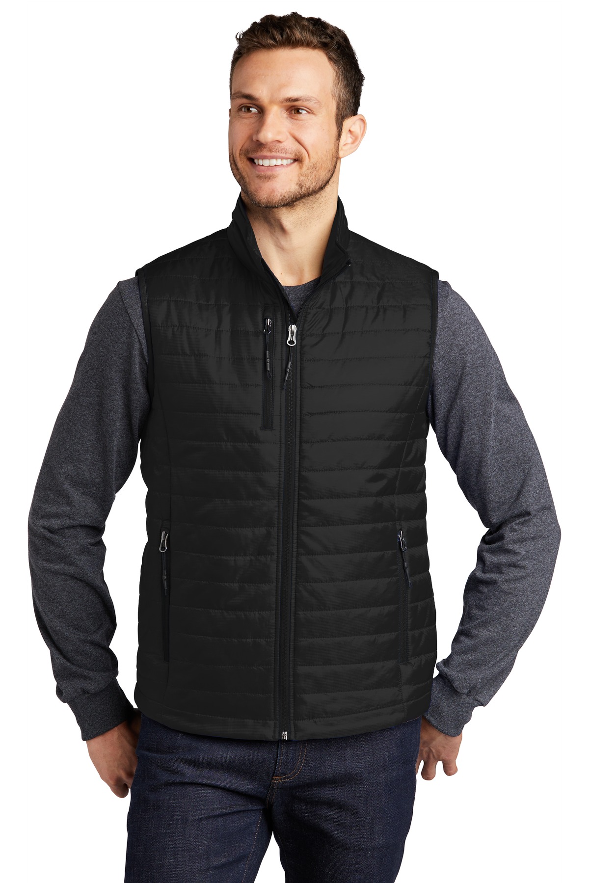 Port Authority Packable Puffy Vest-Port Authority