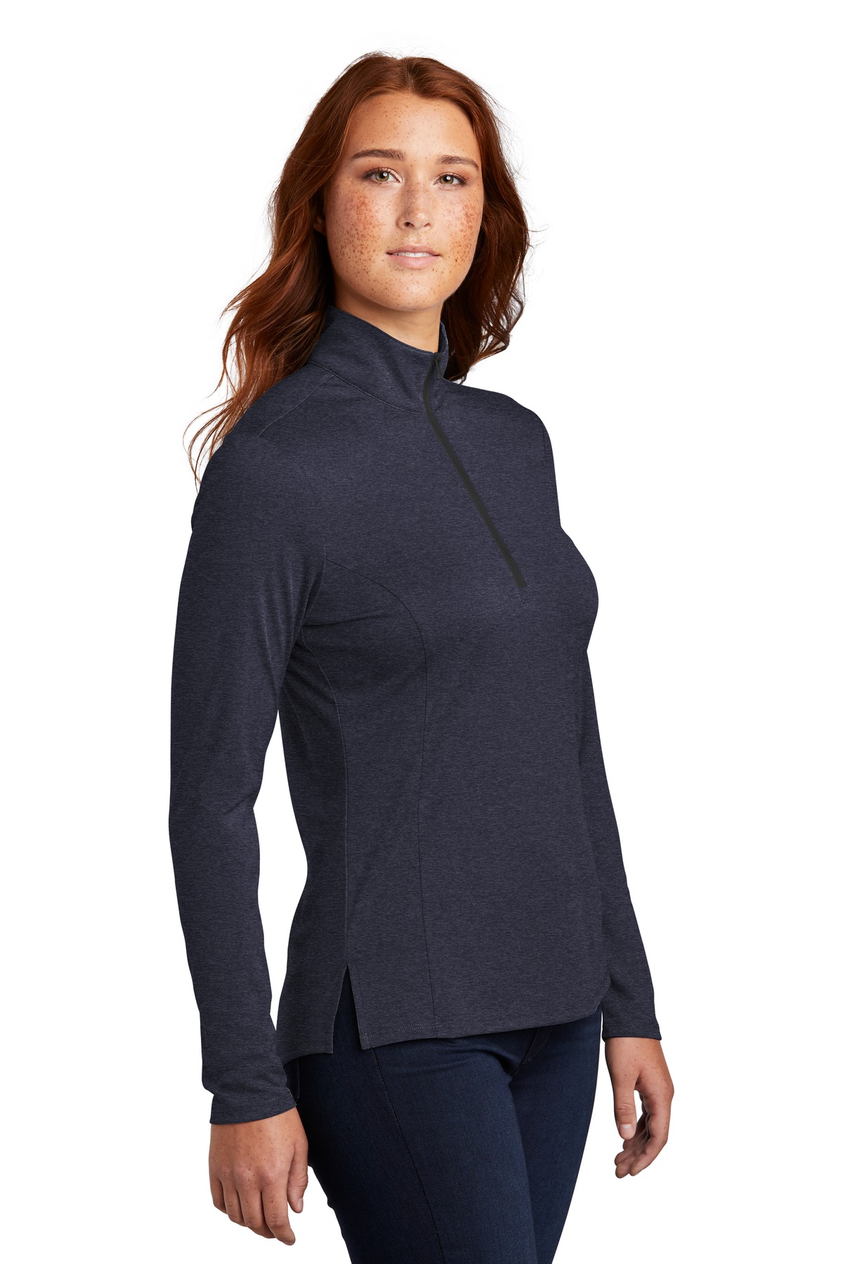 Sport-Tek Women's Endeavor 1/2-Zip Pullover. LST469