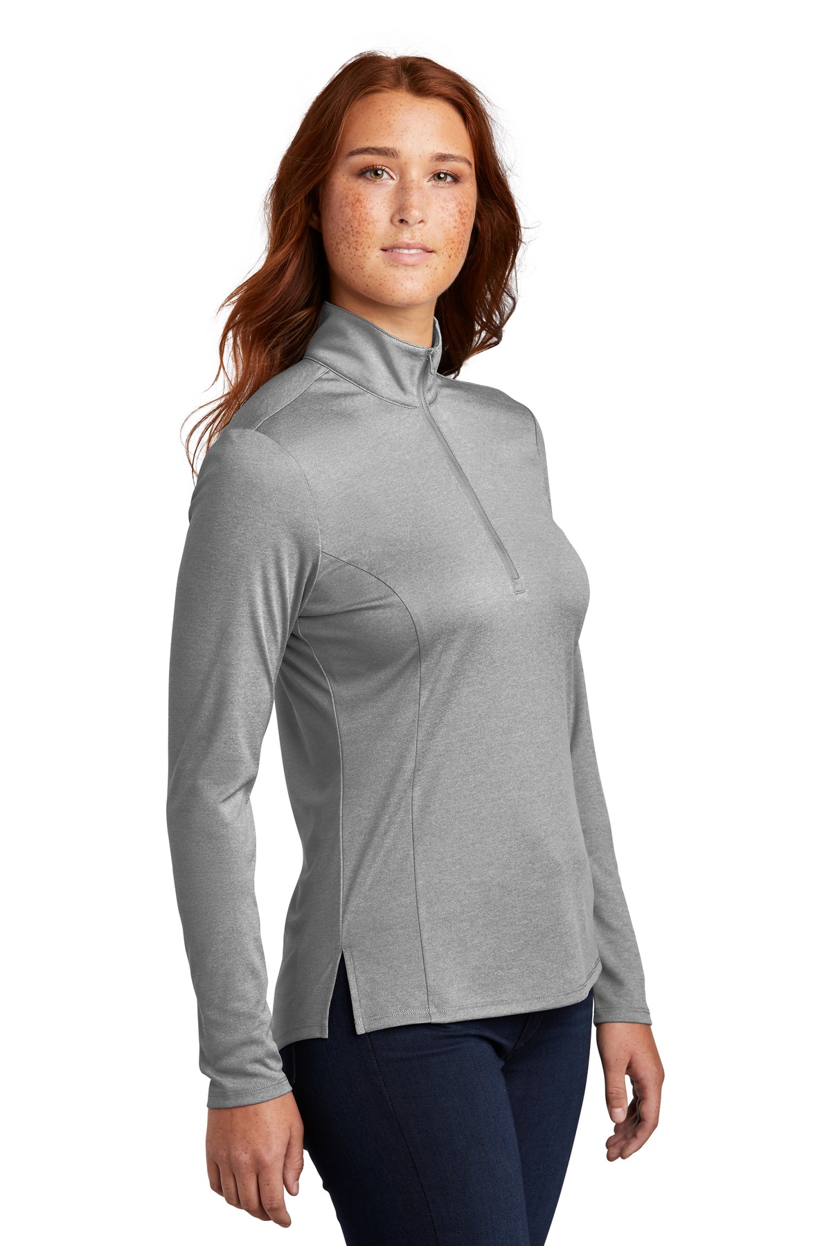Sport-Tek Women's Endeavor 1/2-Zip Pullover. LST469