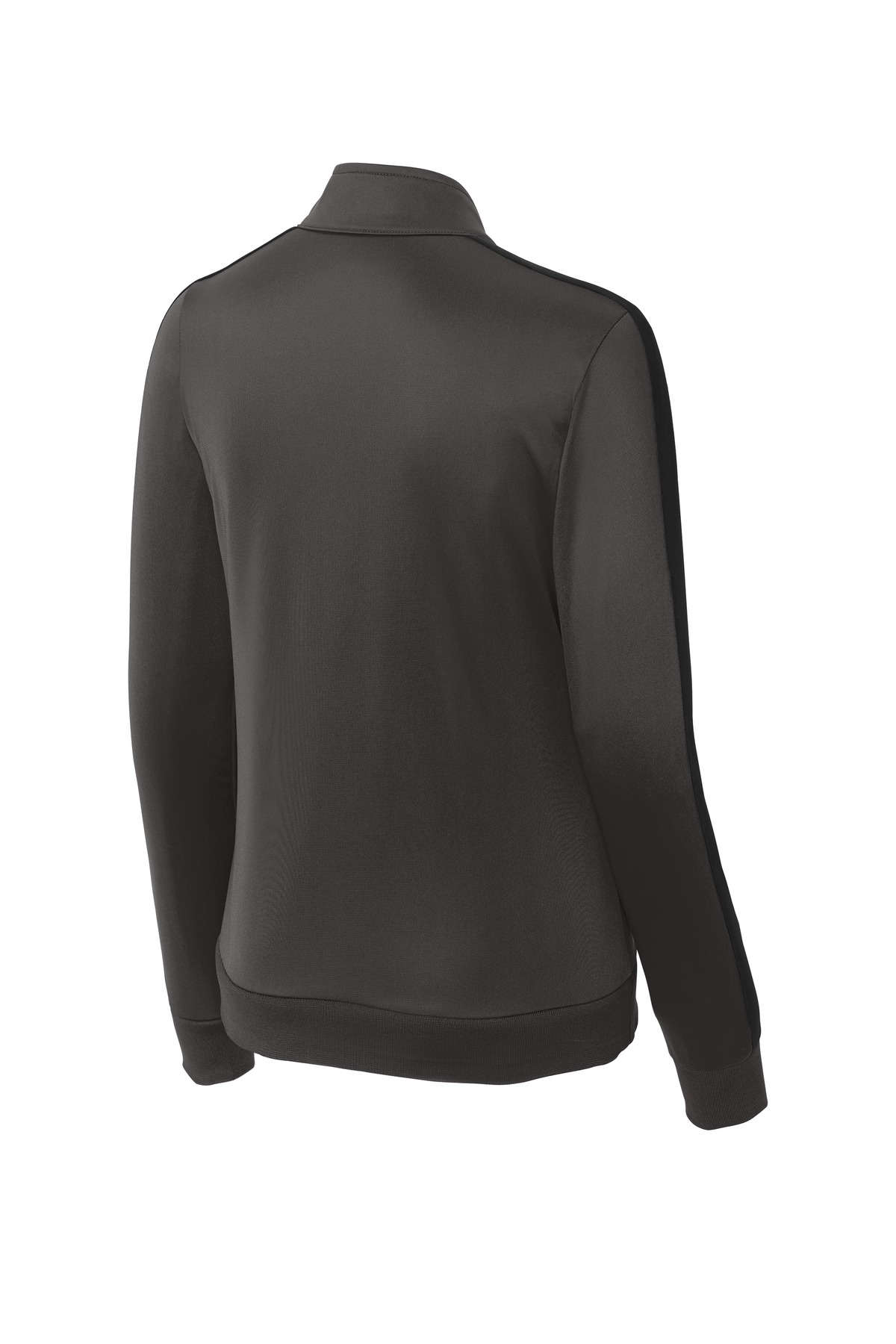 Sport-Tek Women's Tricot Sleeve Stripe Track Jacket. LST94