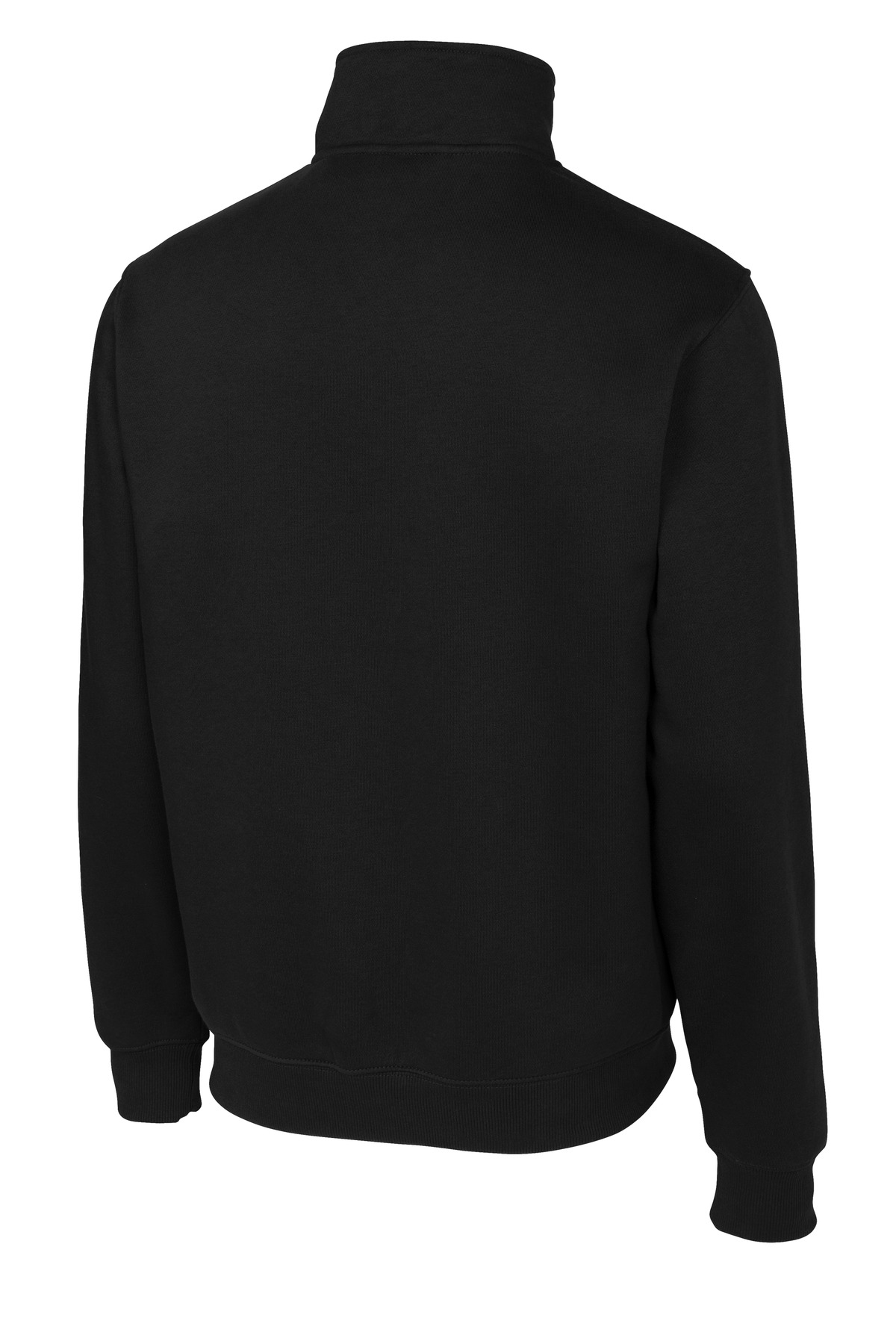 Sport-Tek Tall 1/4-Zip Sweatshirt. TST253 in Black