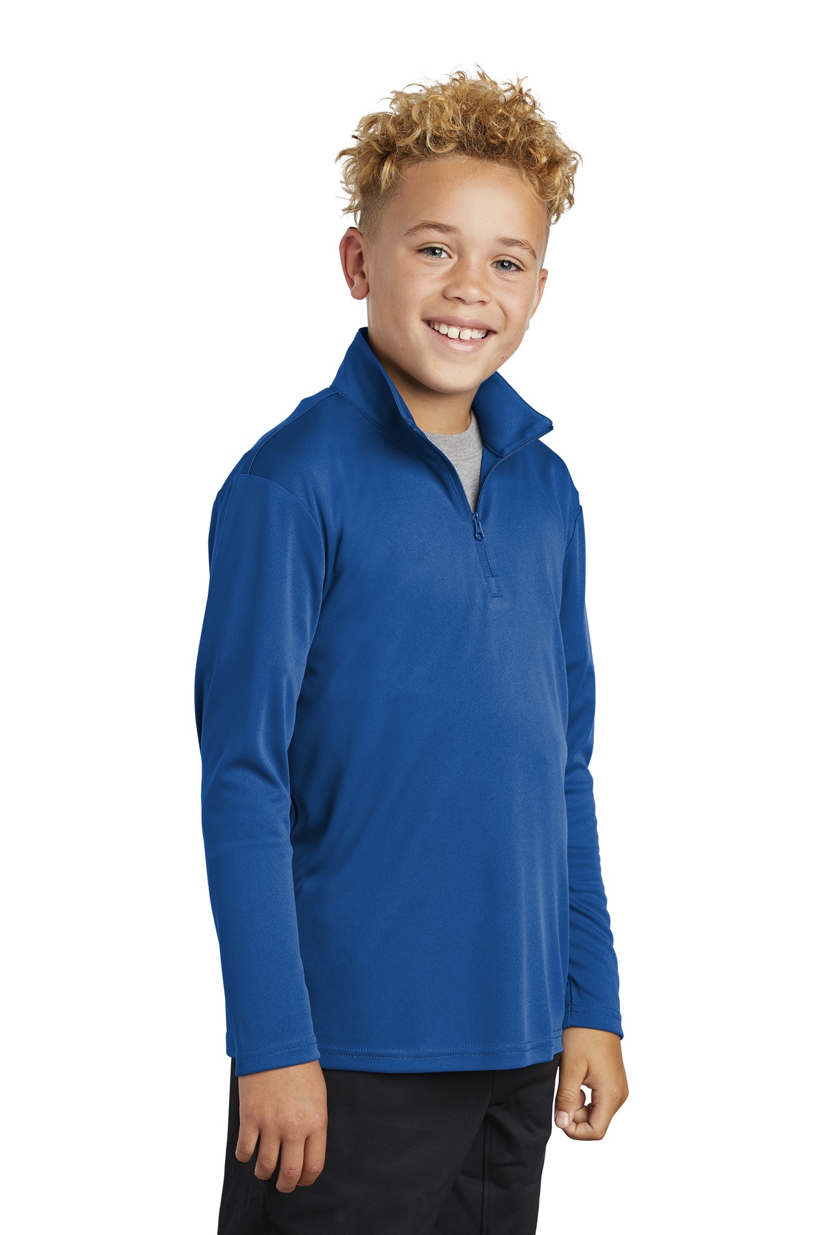 Sport-Tek Youth PosiCharge Competitor 1/4-Zip Pullover. YST357