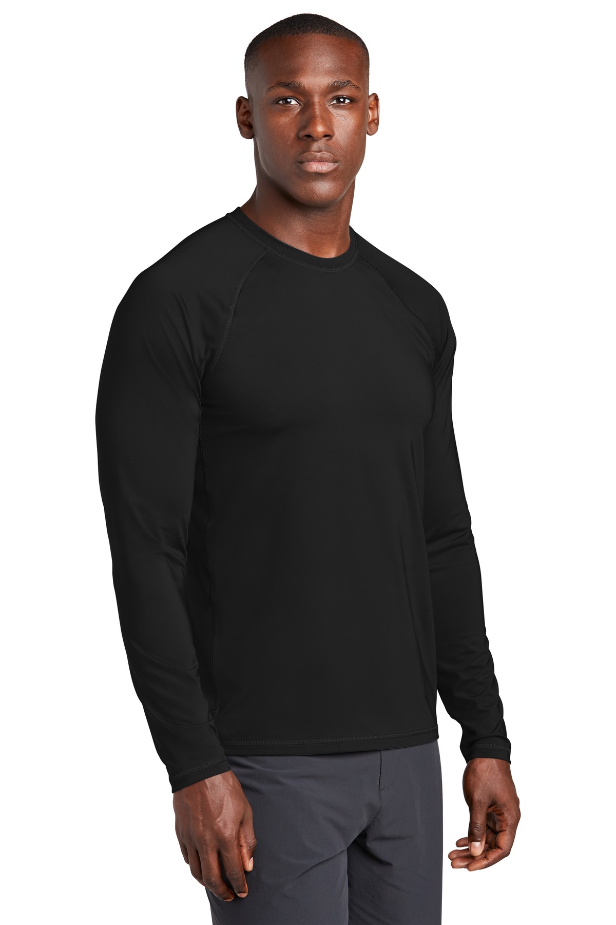 Sport-Tek Long Sleeve Rashguard Tee. ST470LS