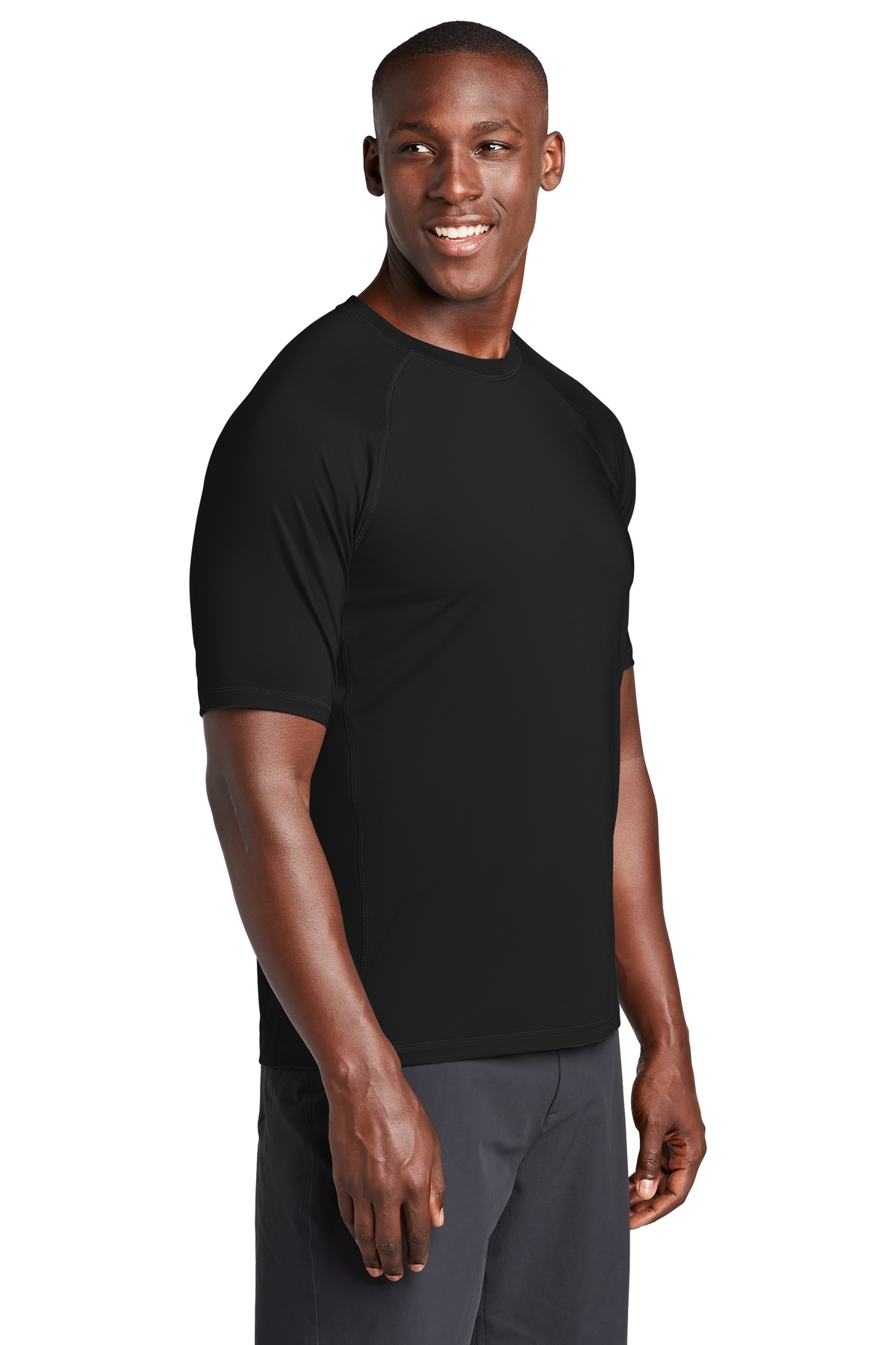 Sport-Tek Rashguard Tee. ST470