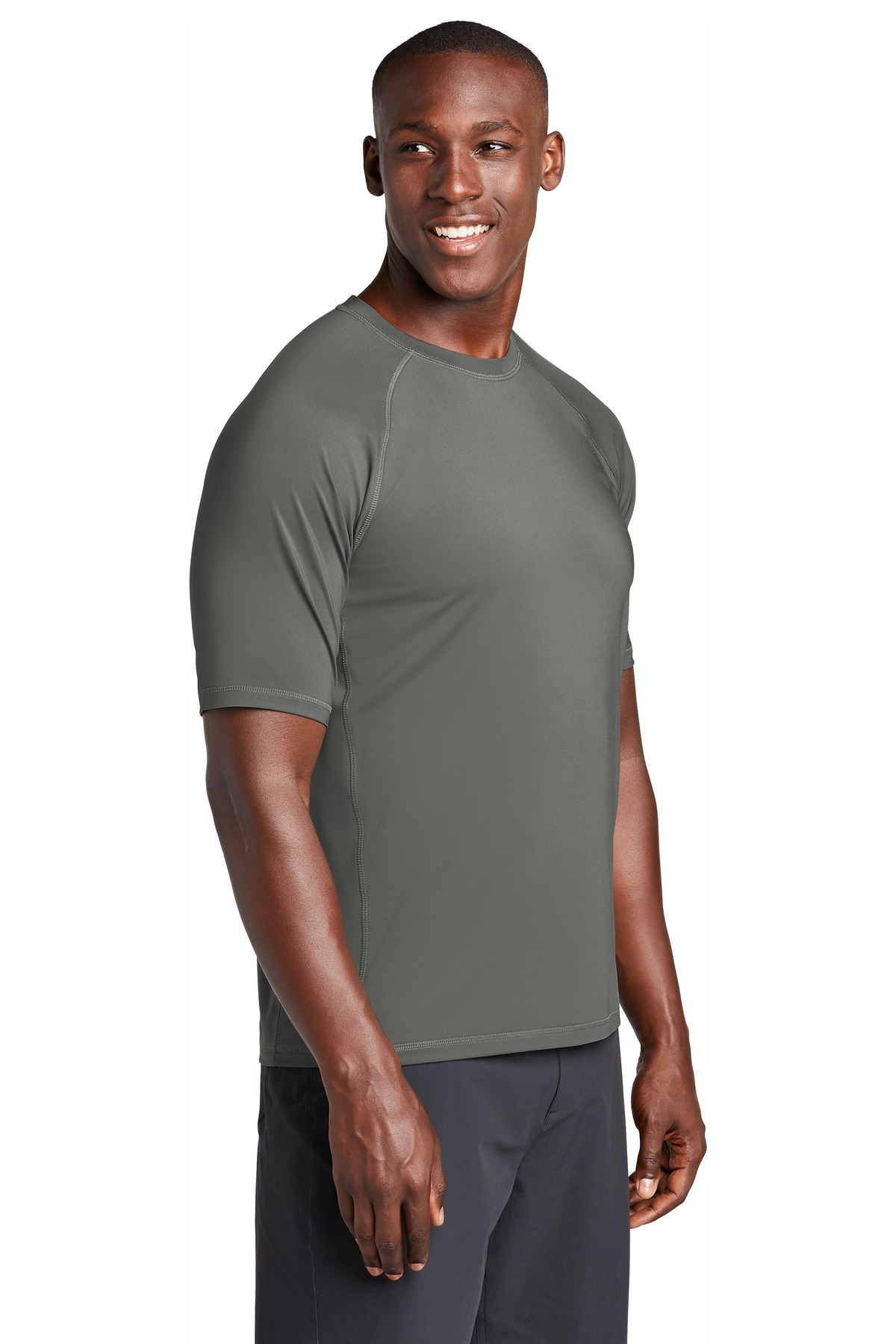 Sport-Tek Rashguard Tee. ST470