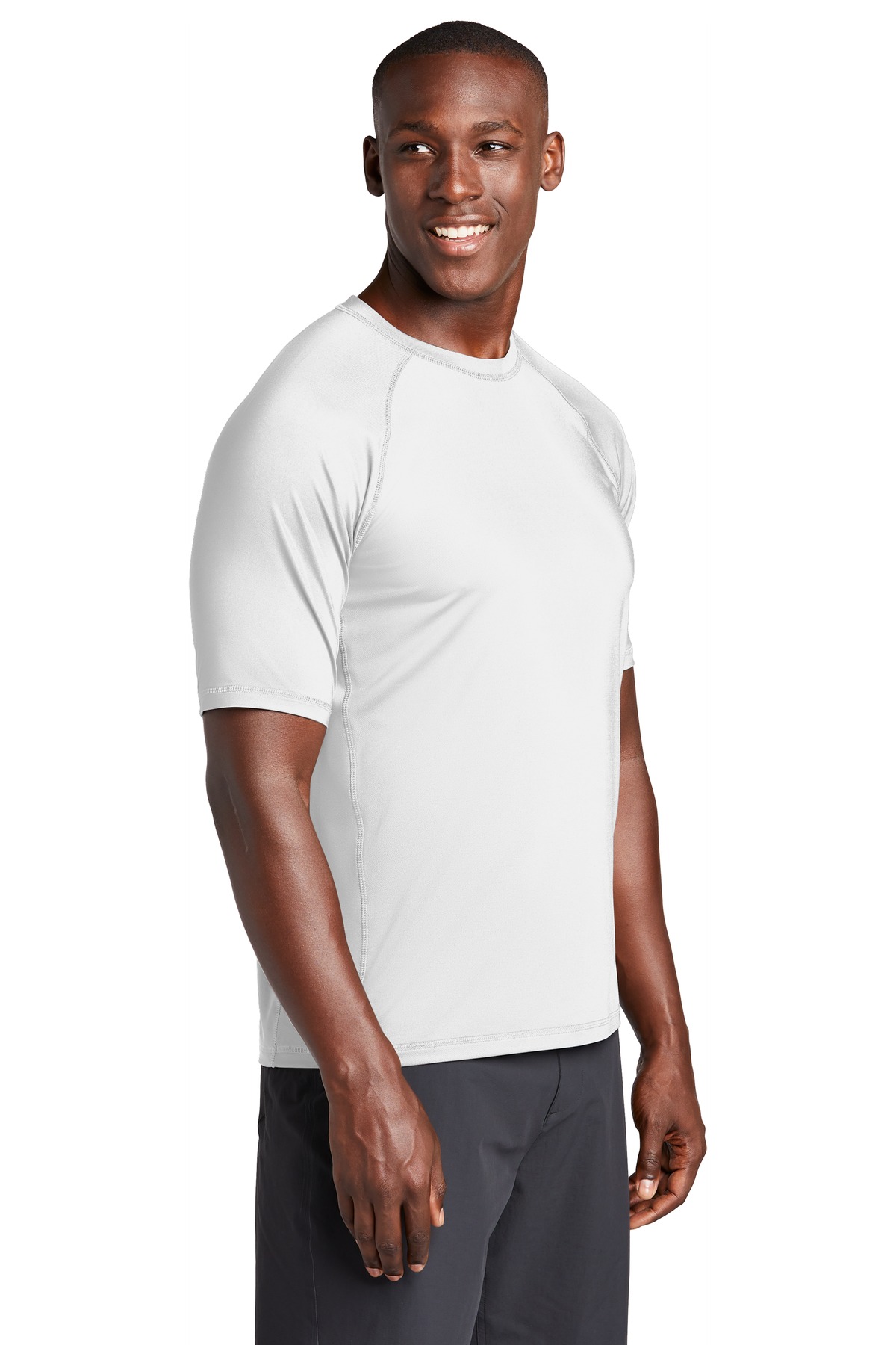Sport-Tek Rashguard Tee. ST470