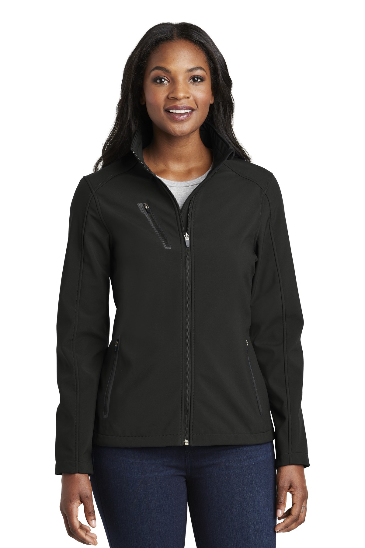 Port Authority ® Women's Welded Soft Shell Jacket. L324 - Image 2