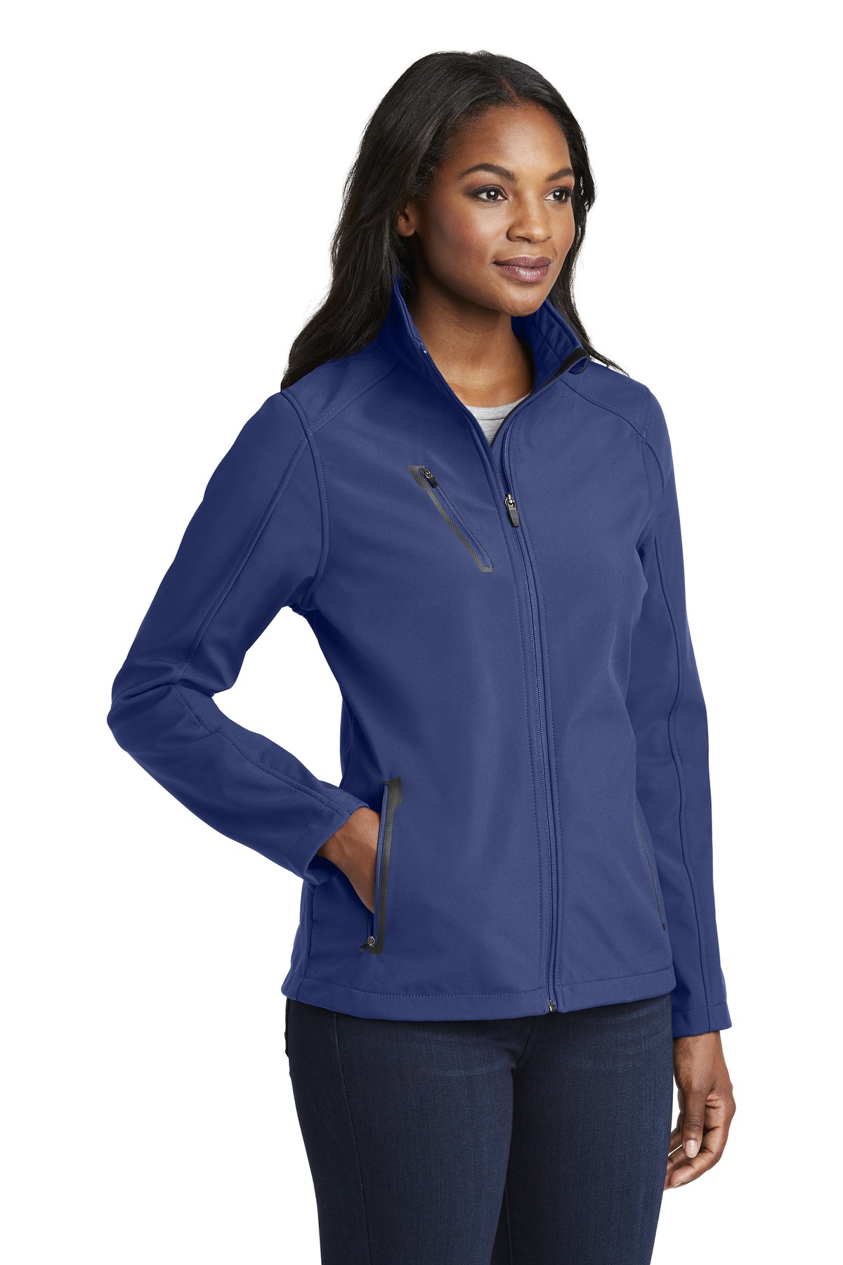 Port Authority Women's Welded Soft Shell Jacket. L324