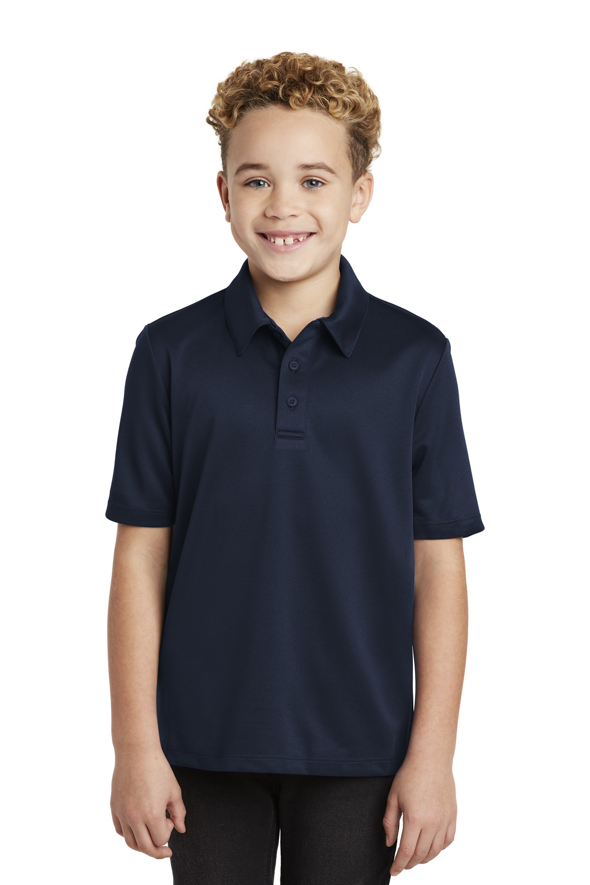 Port Authority ® Youth Silk Touch™ Performance Polo. Y540 - Image 5