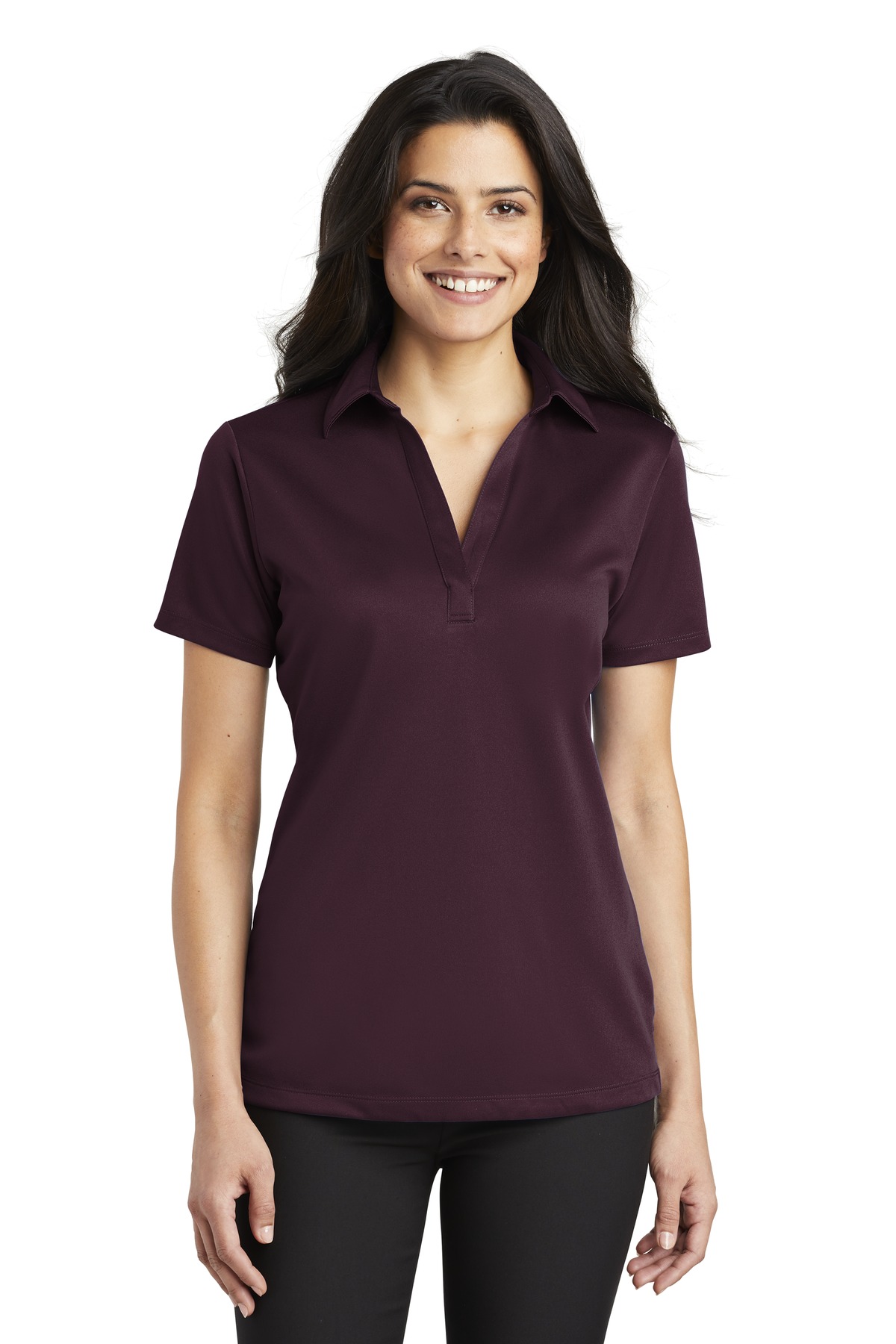 Port Authority ® Women's Silk Touch™ Performance Polo. L540 - Image 5
