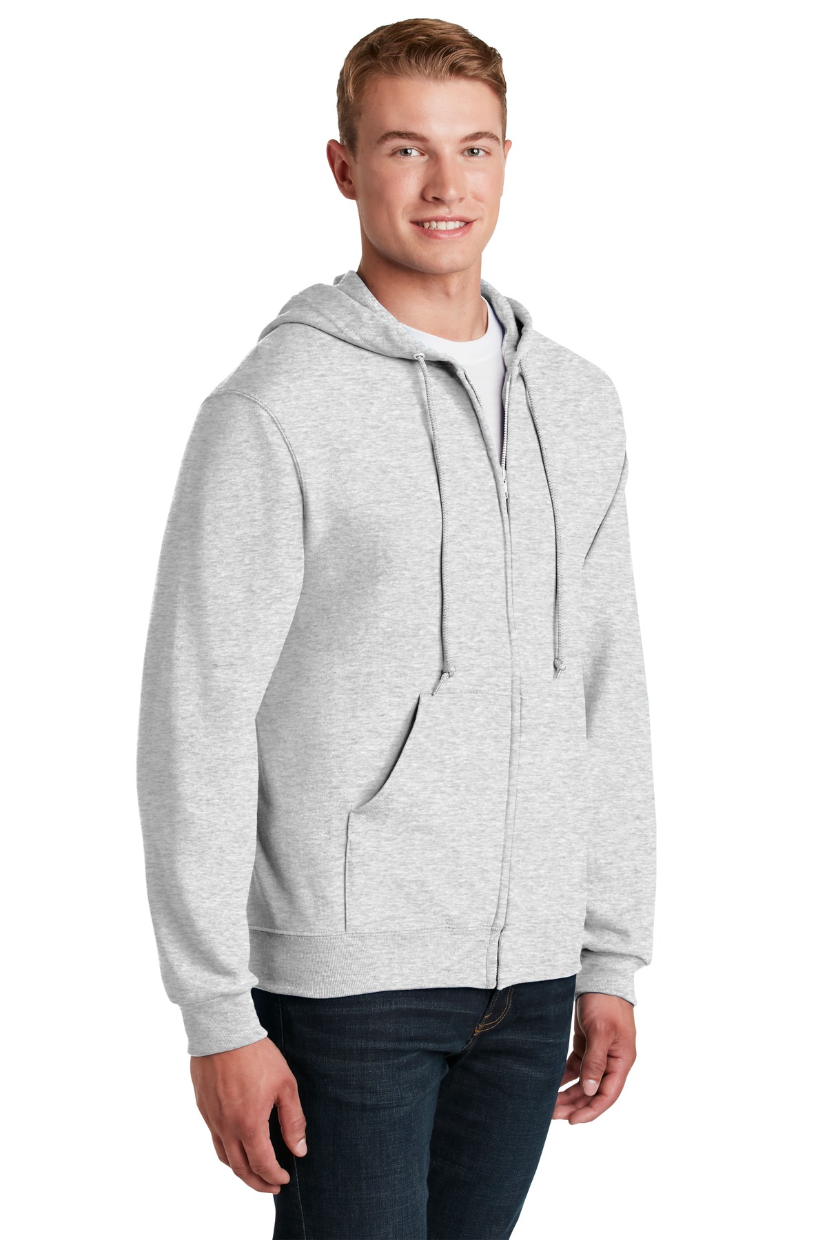 Jerzees - NuBlend Full-Zip Hooded Sweatshirt. 993M