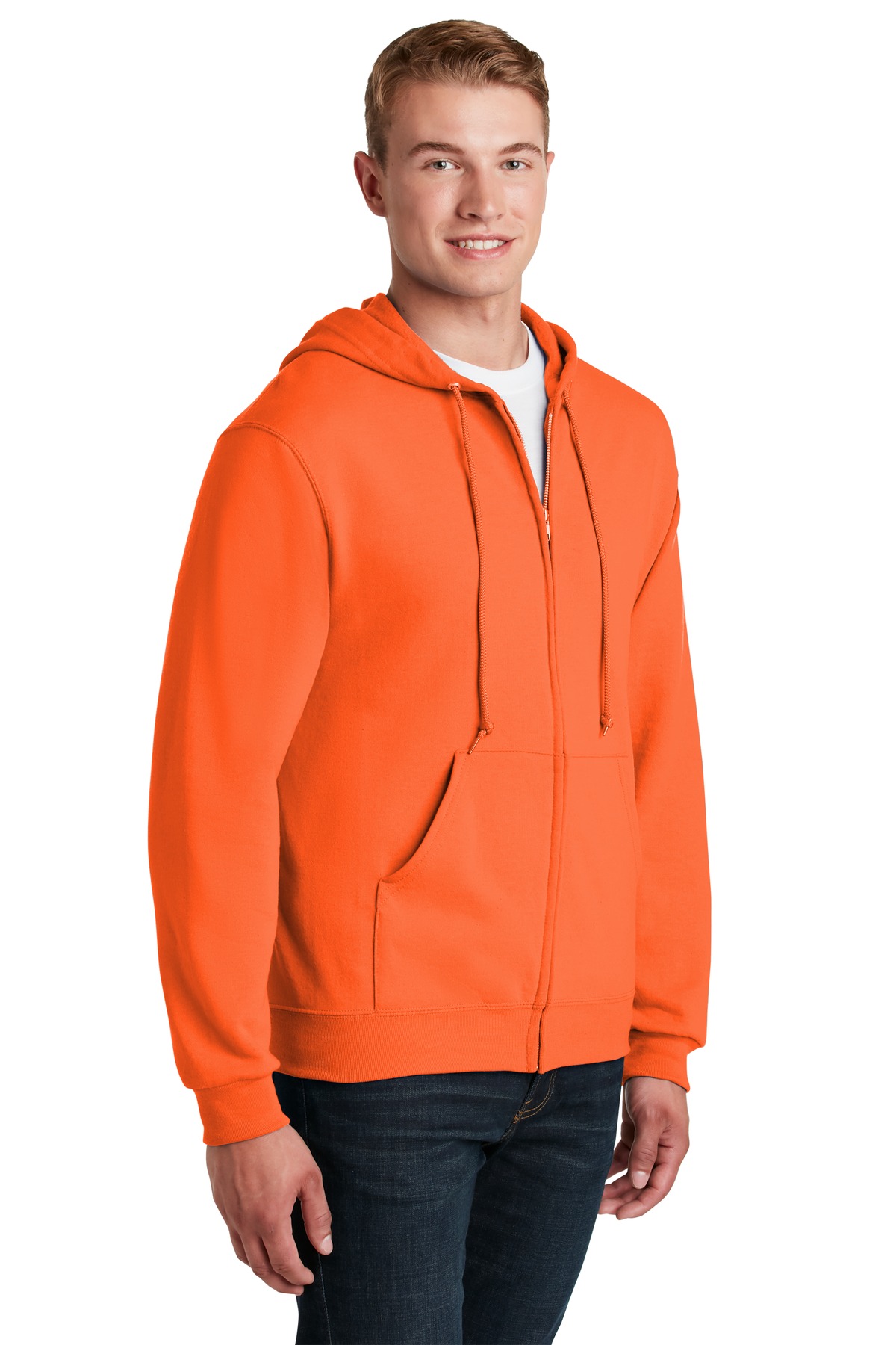 Jerzees - NuBlend Full-Zip Hooded Sweatshirt. 993M