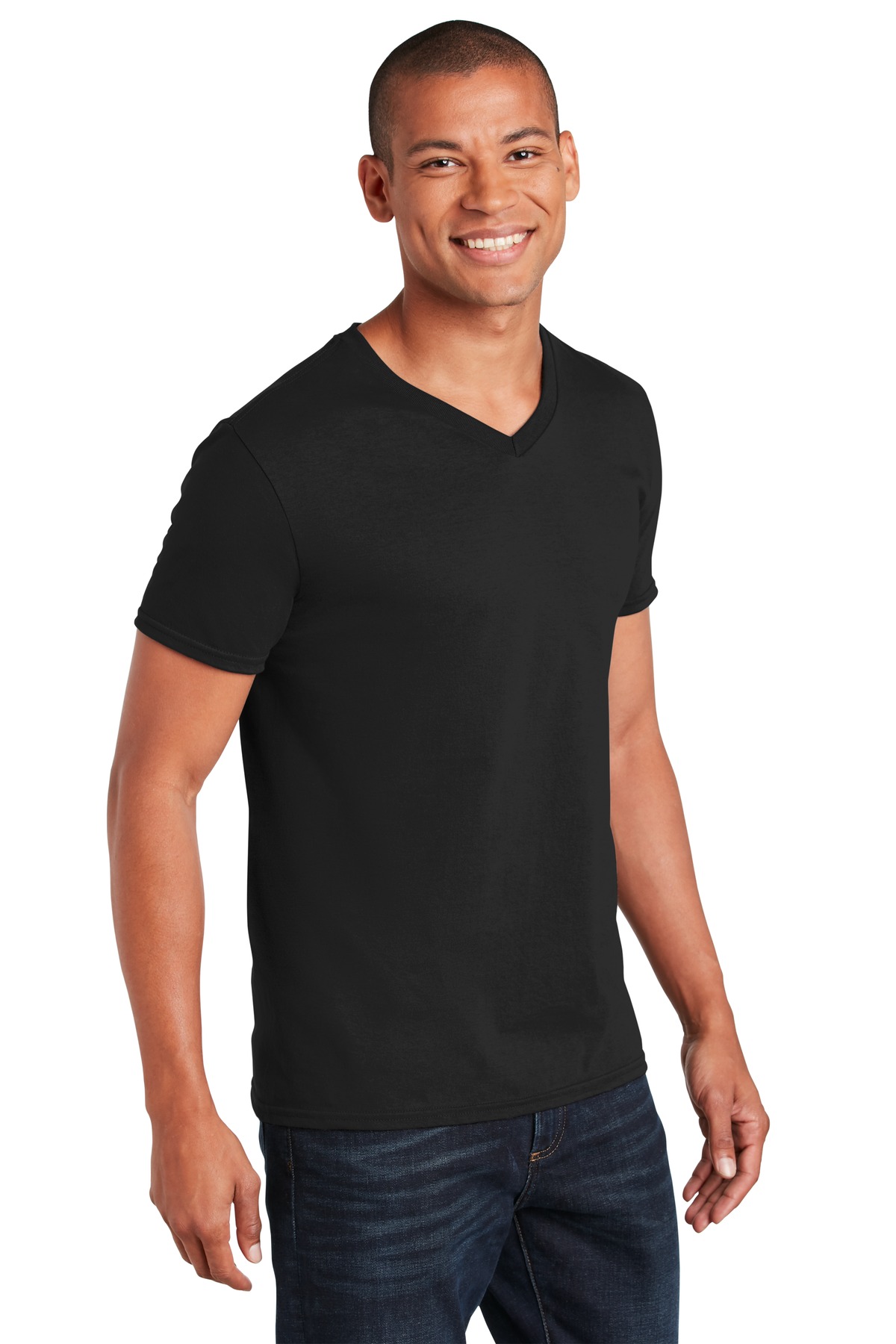 Gildan Softstyle V-Neck T-Shirt. 64V00