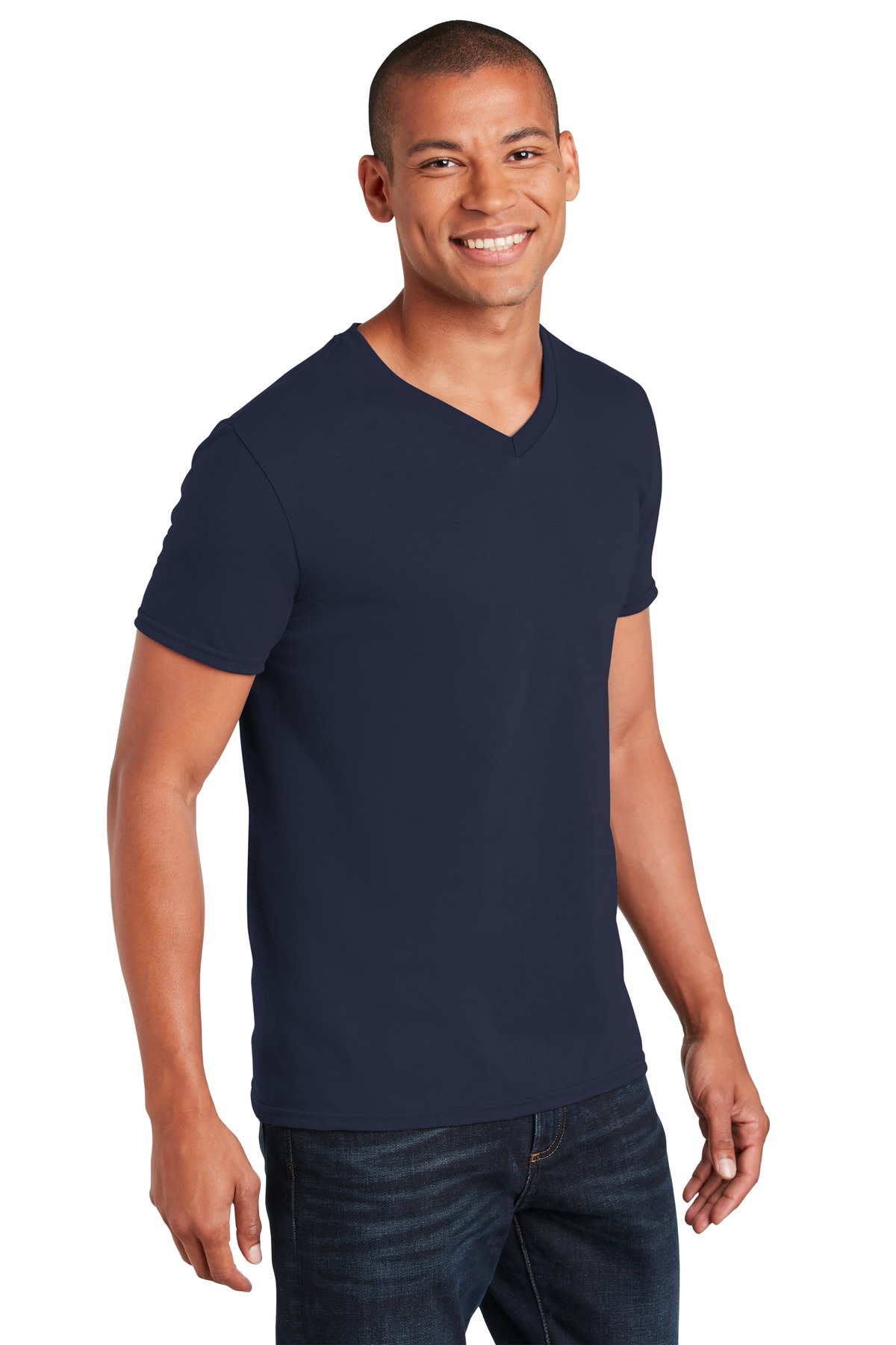 Gildan Softstyle V-Neck T-Shirt. 64V00