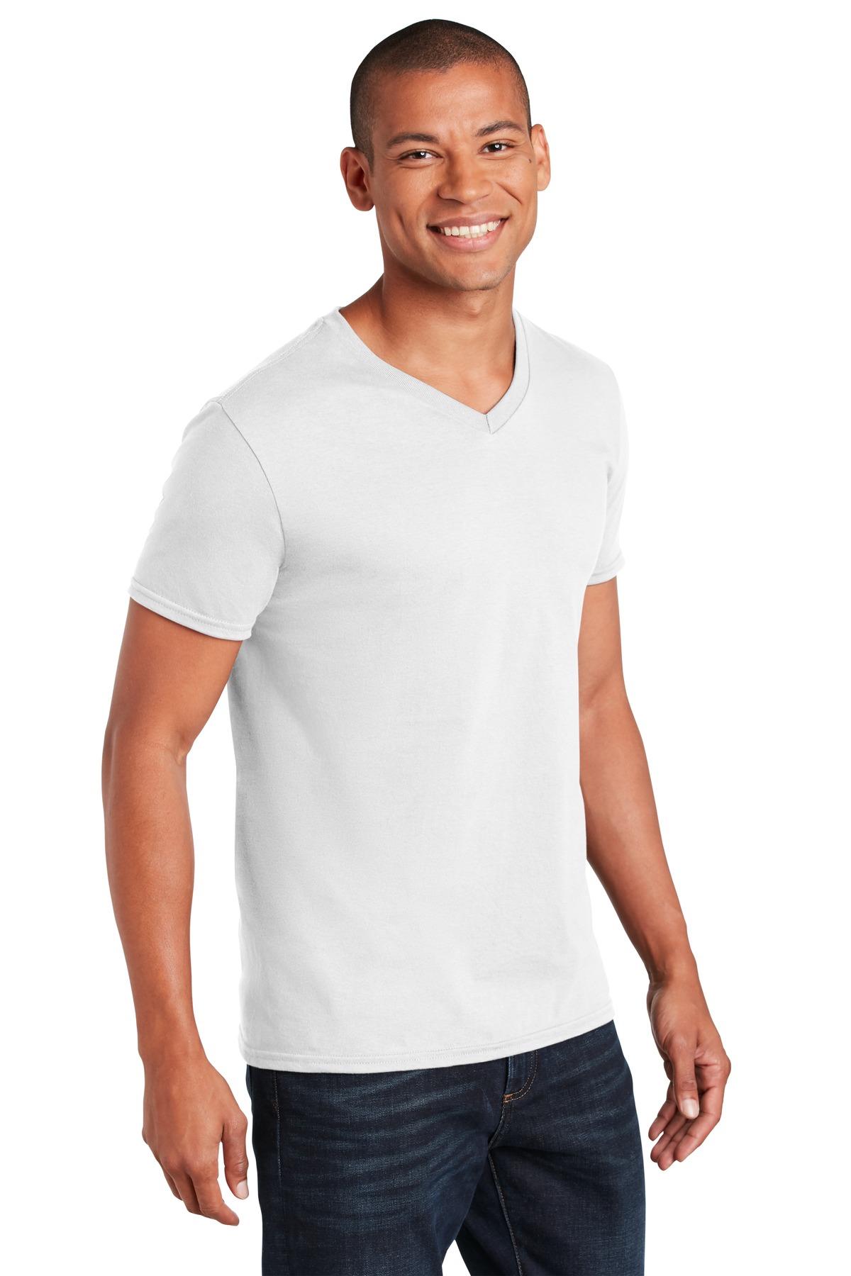 Gildan Softstyle V-Neck T-Shirt. 64V00