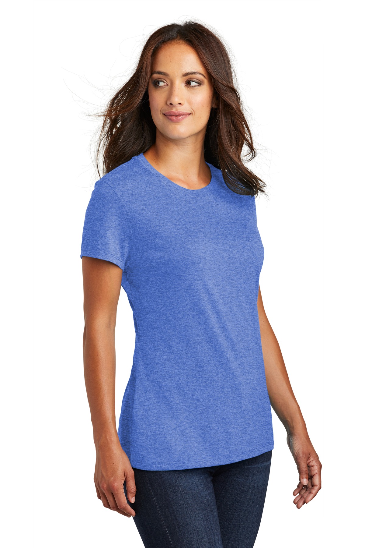 District Women's Perfect Tri Tee. DM130L