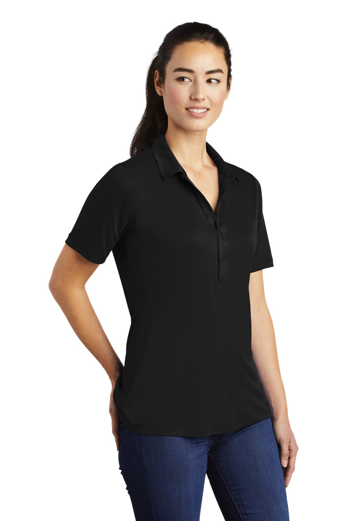 Sport-Tek Ladies Posi-UV Pro Polo. LST520