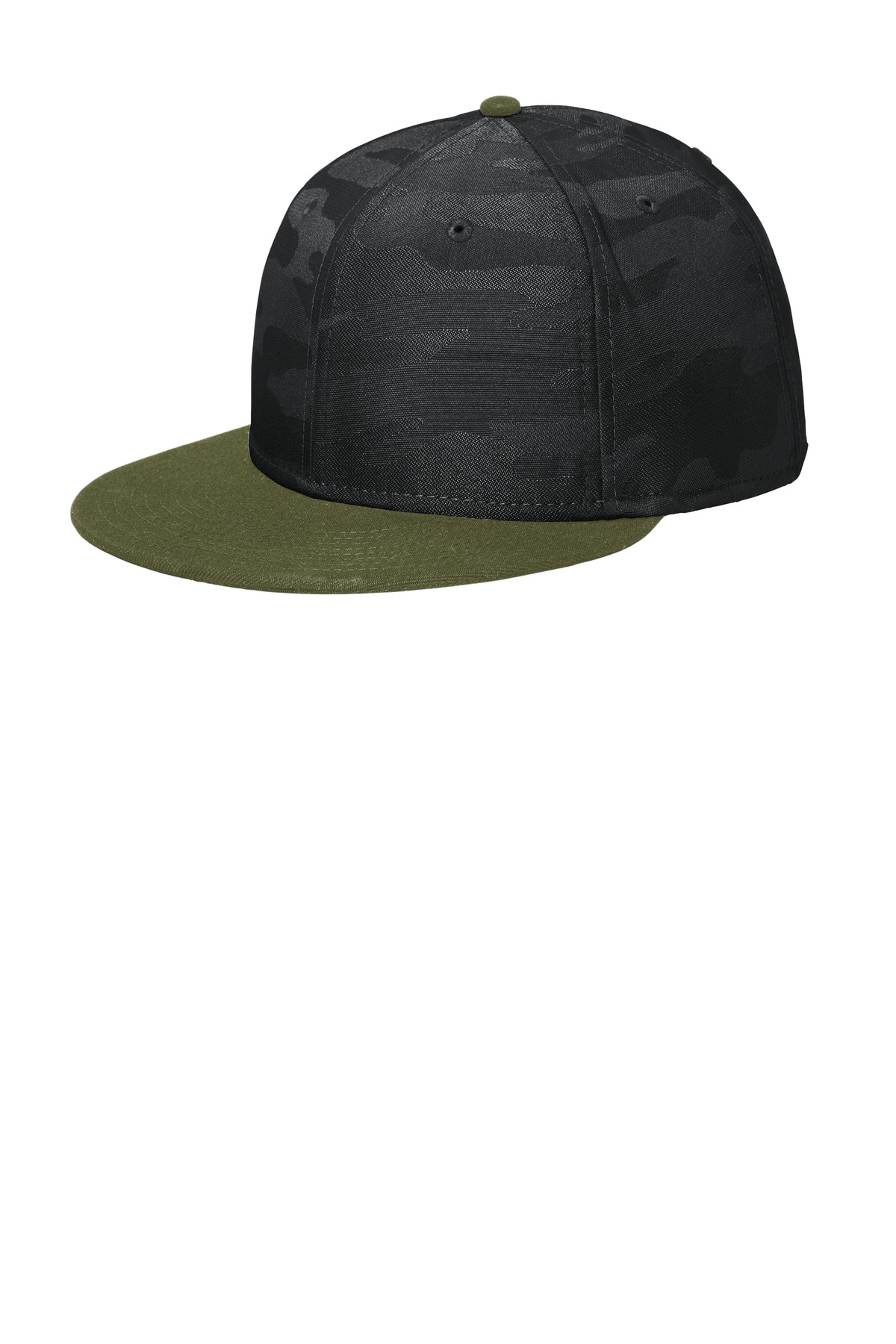 New Era  ®  Camo Flat Bill Snapback Cap