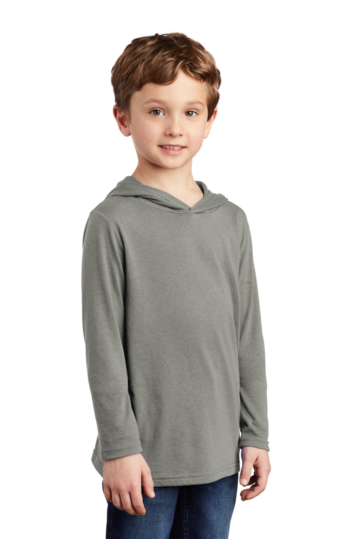 District Youth Perfect Tri Long Sleeve Hoodie DT139Y