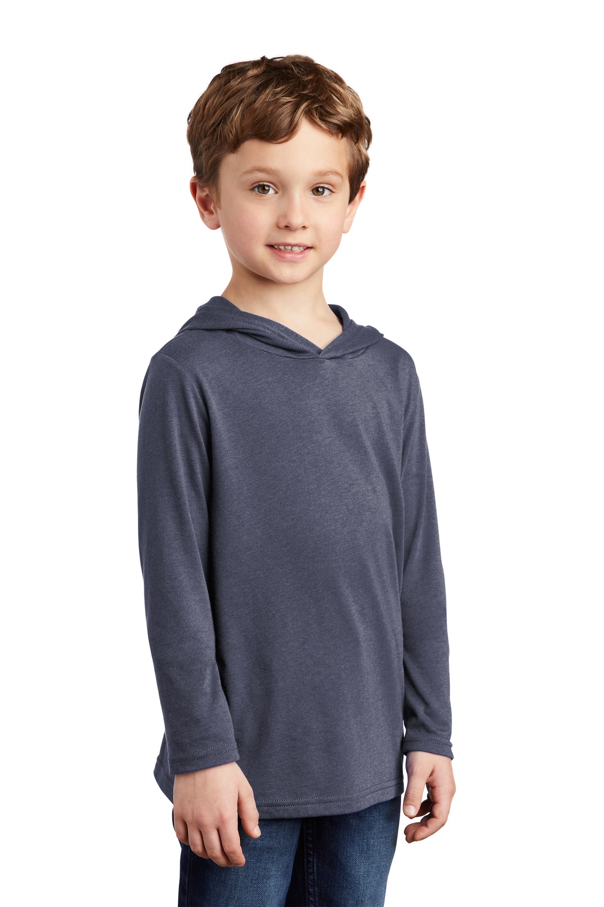 District Youth Perfect Tri Long Sleeve Hoodie DT139Y