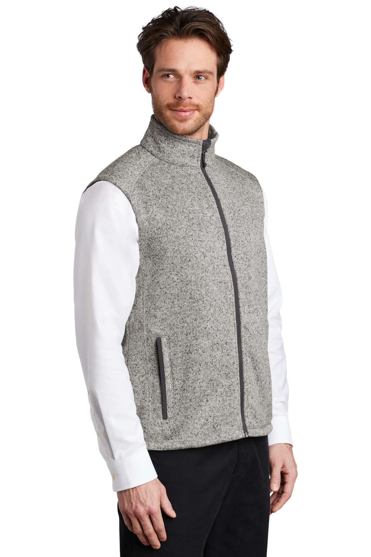 Port Authority Sweater Fleece Vest F236