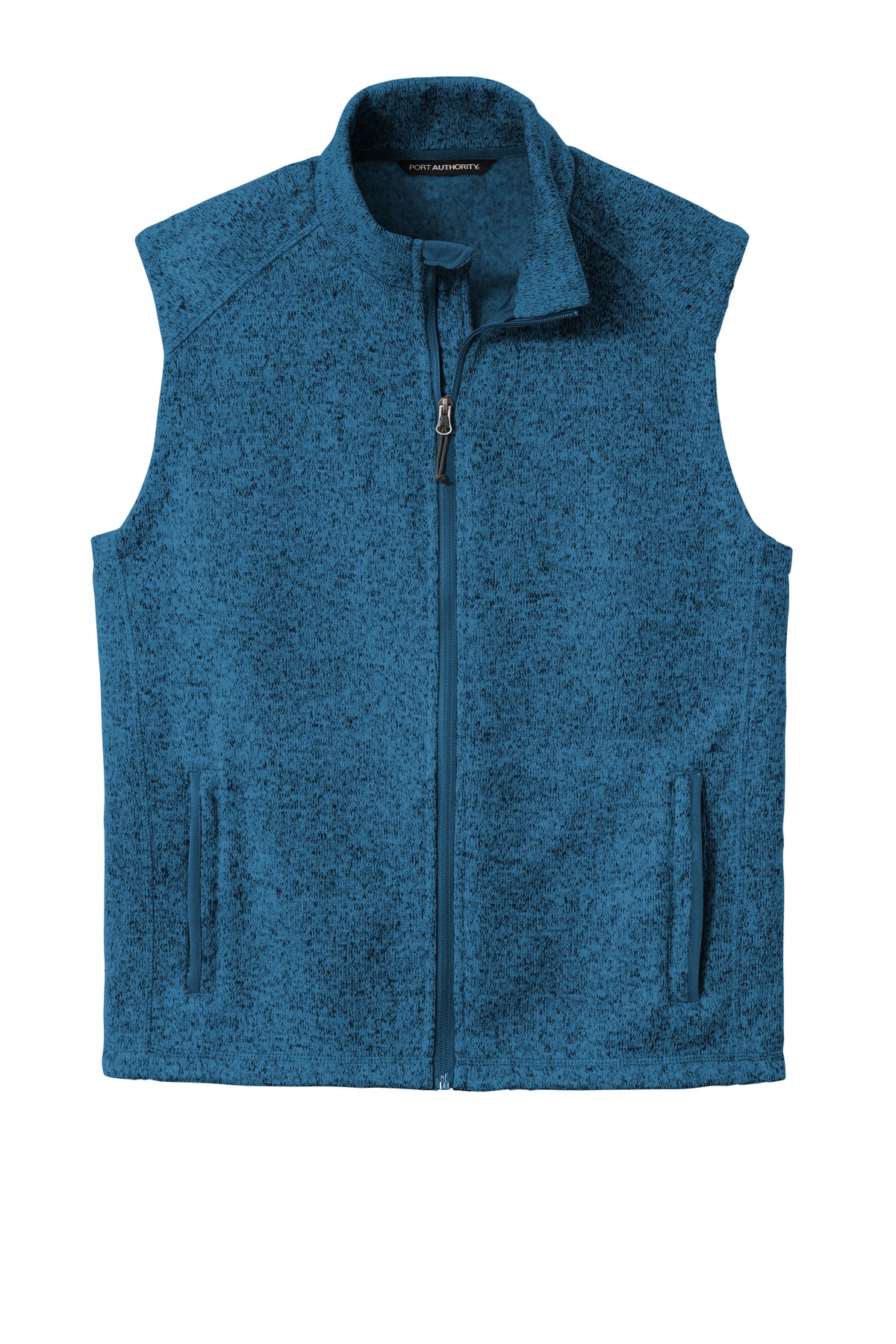 Port Authority F236 Men's 100% Polyester Sweater Fleece Sleeveless Vest - Picture 12 of 13