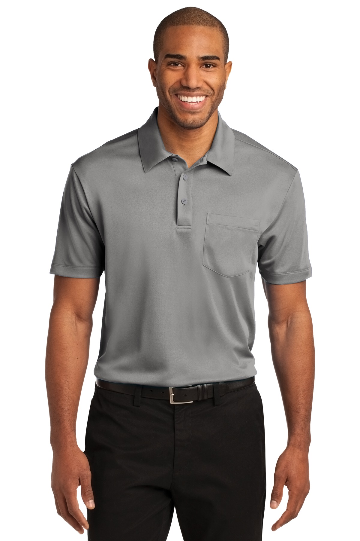 Port Authority Silk Touch Performance Pocket Polo. K540P